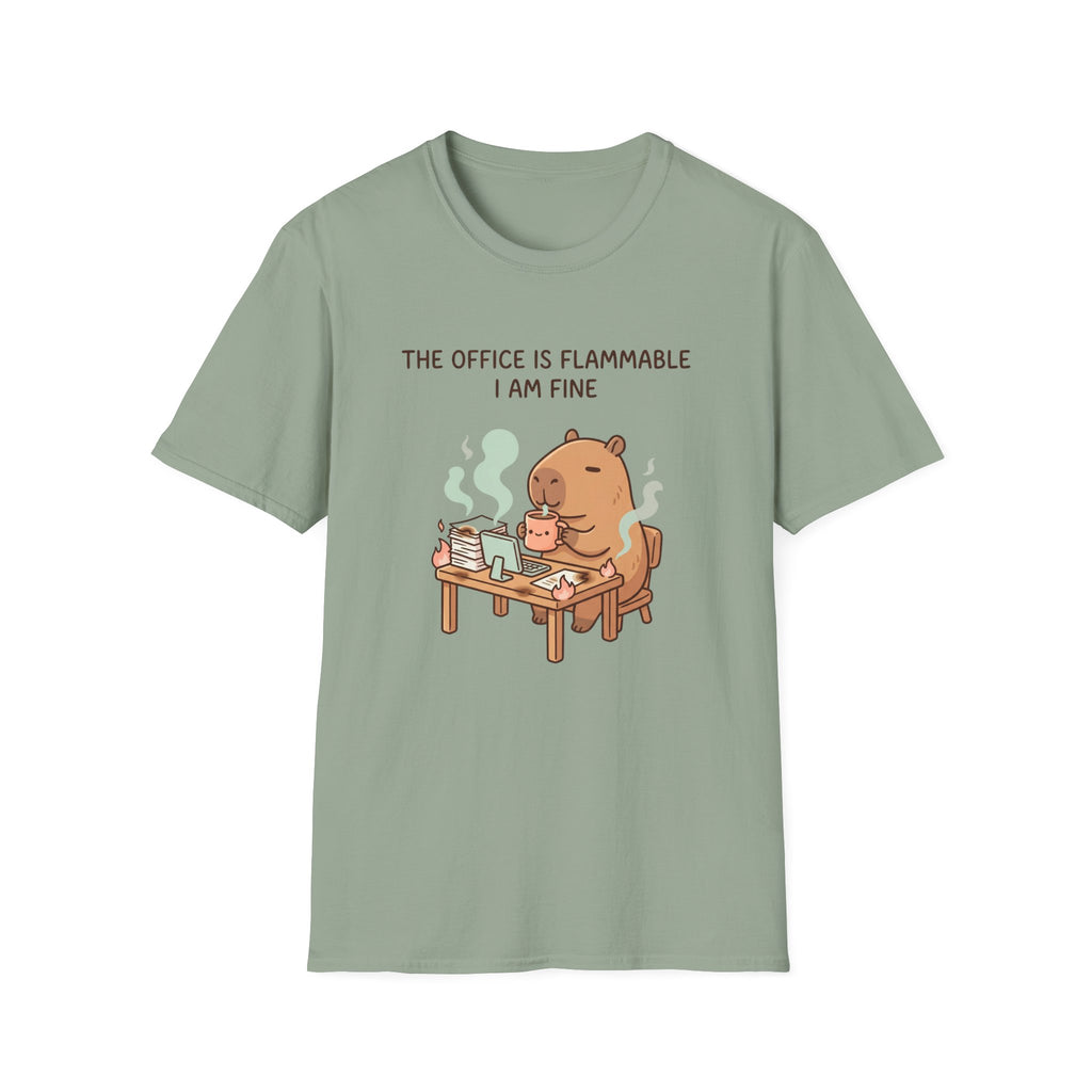 The Office Is Flammable I Am Fine T-Shirt