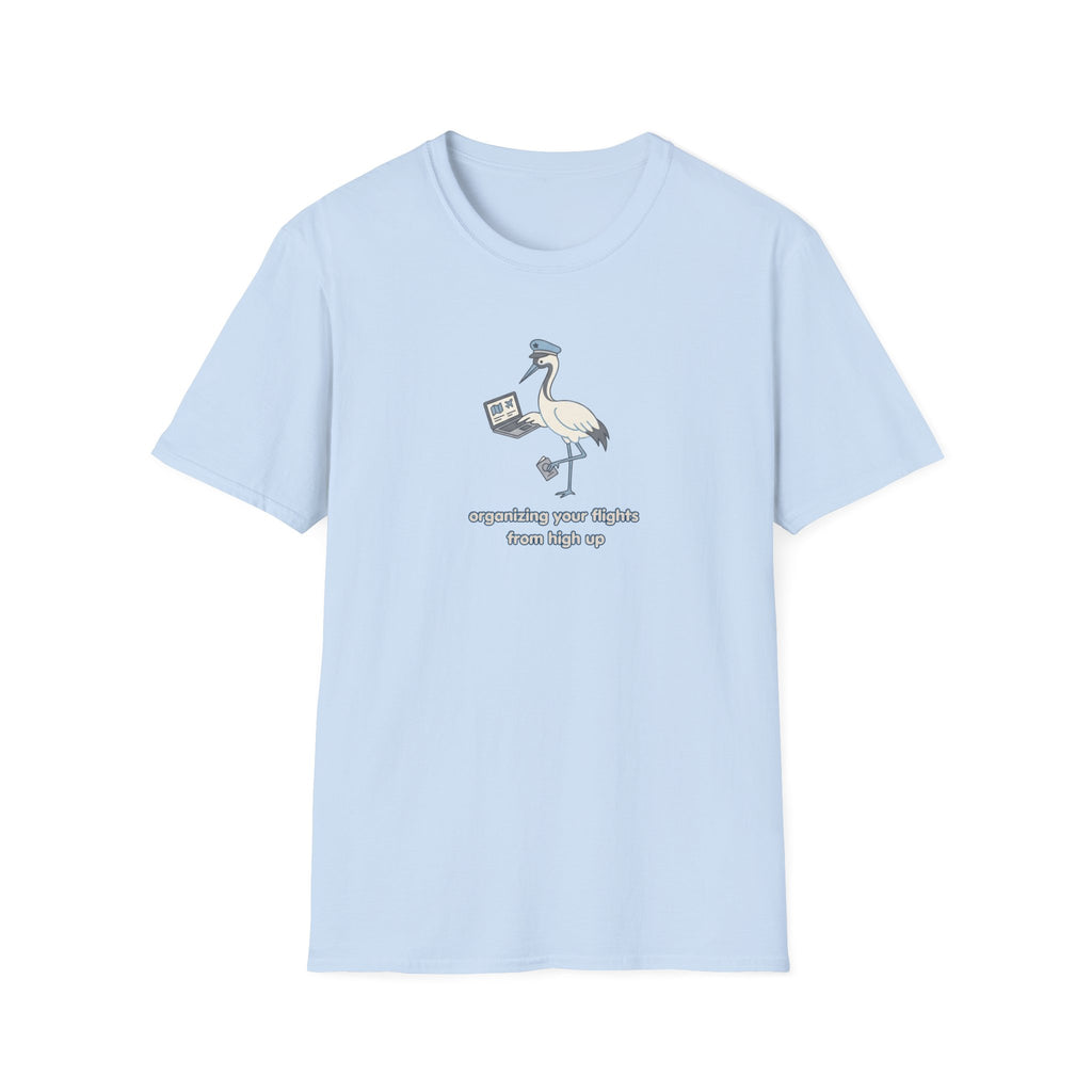 Organizing Your Flights From High-Up T-Shirt