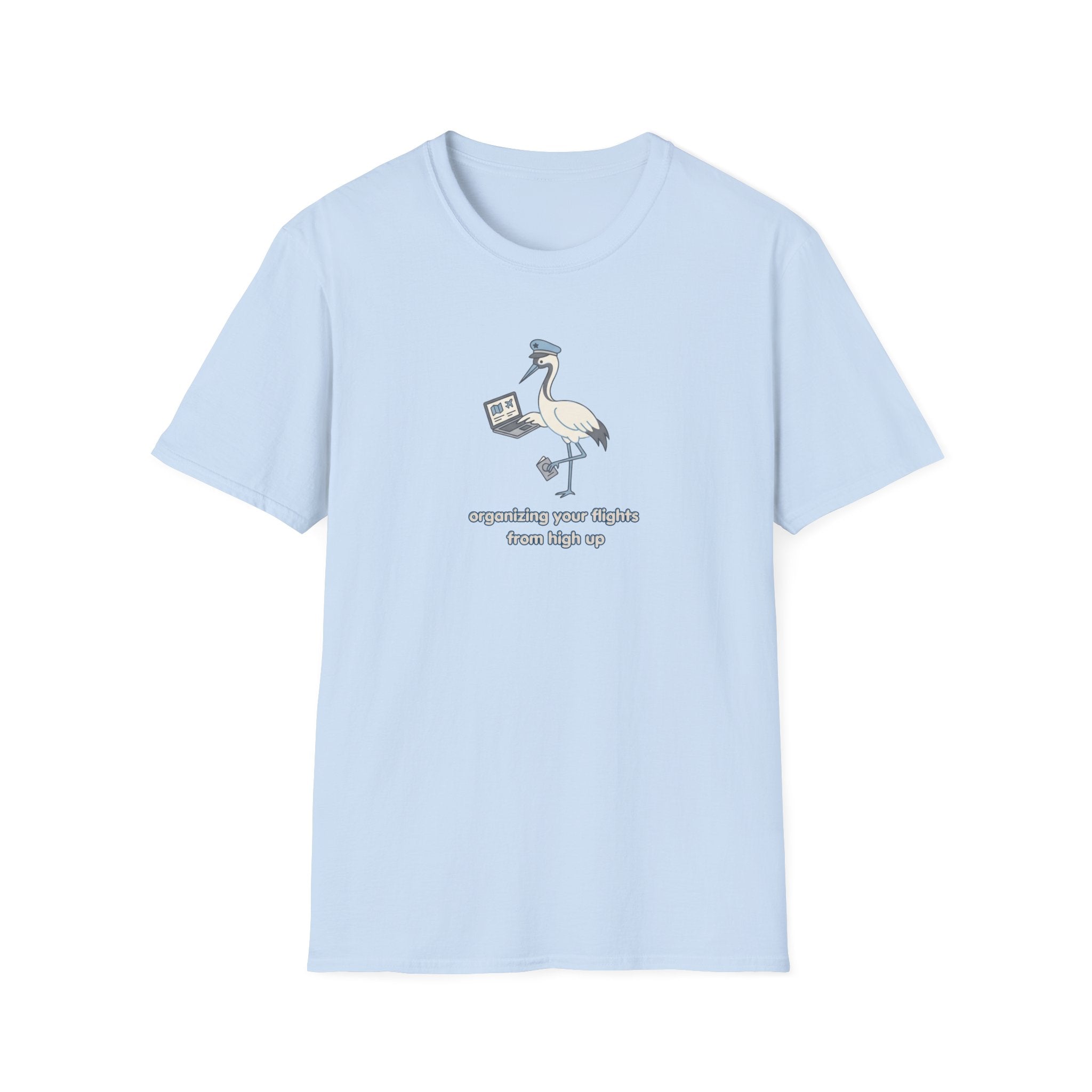 Organizing Your Flights From High-Up T-Shirt