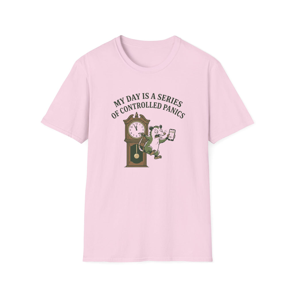 My Day Is A Series Of Controlled Panics T-Shirt