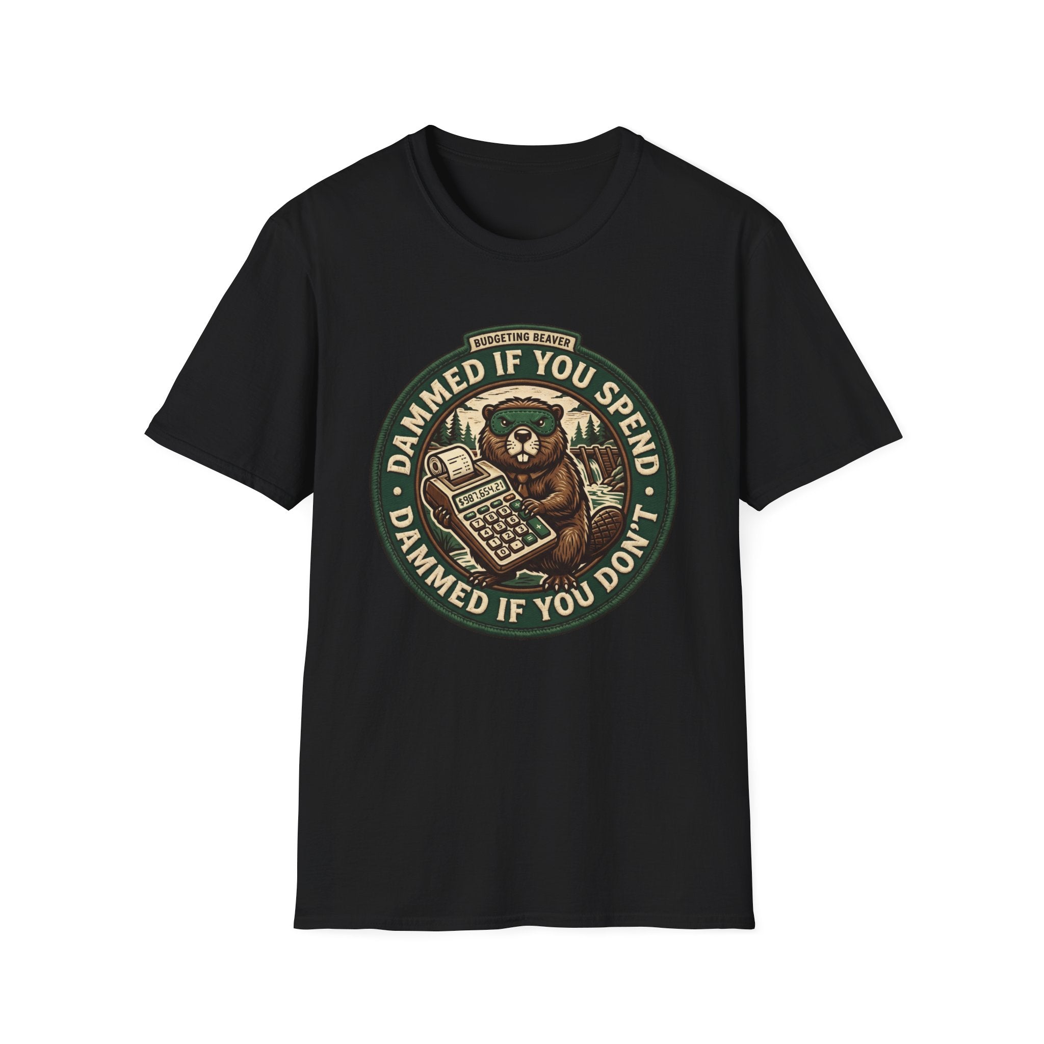 Budgeting Beaver T-Shirt Design