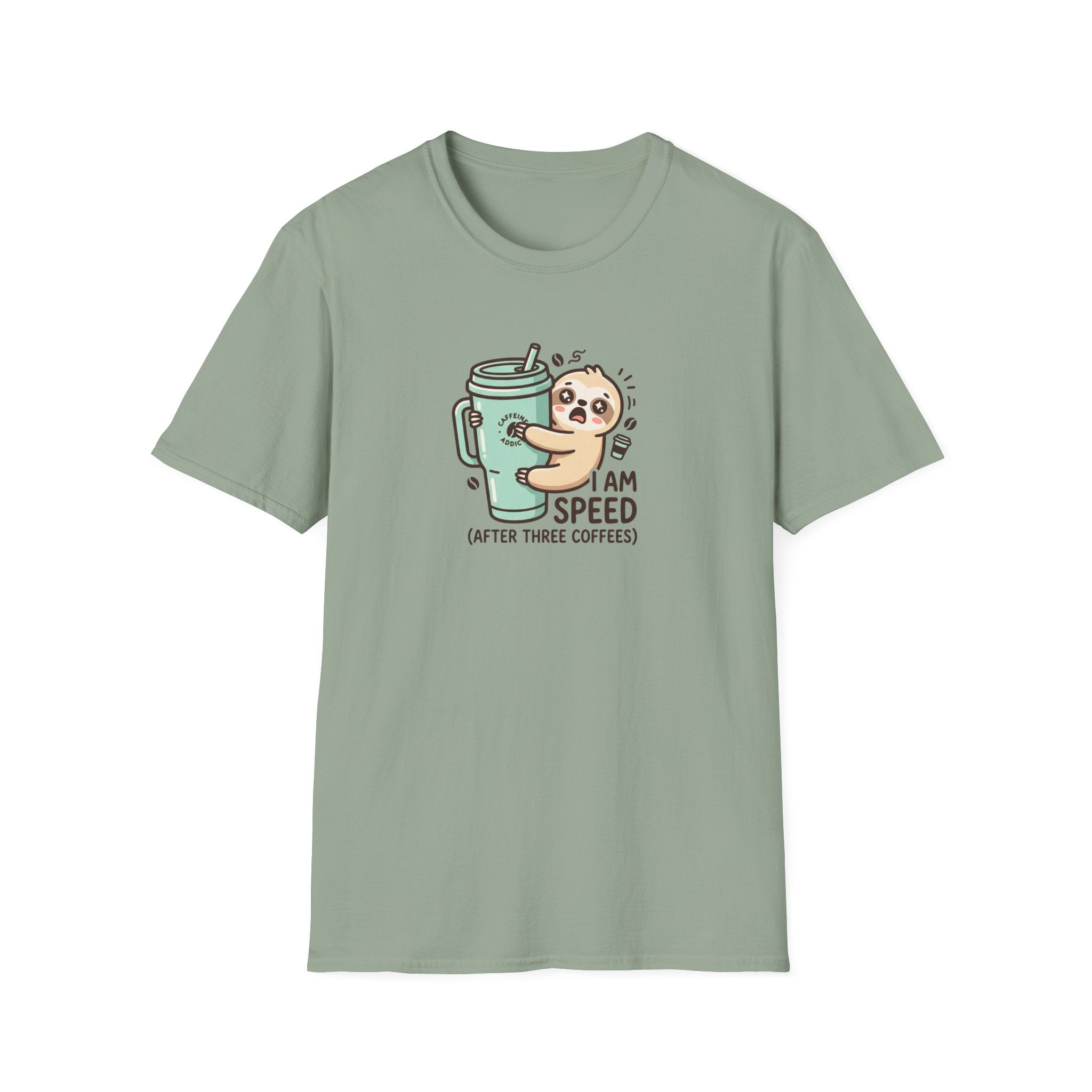 I Am Speed After Three Coffees T-Shirt