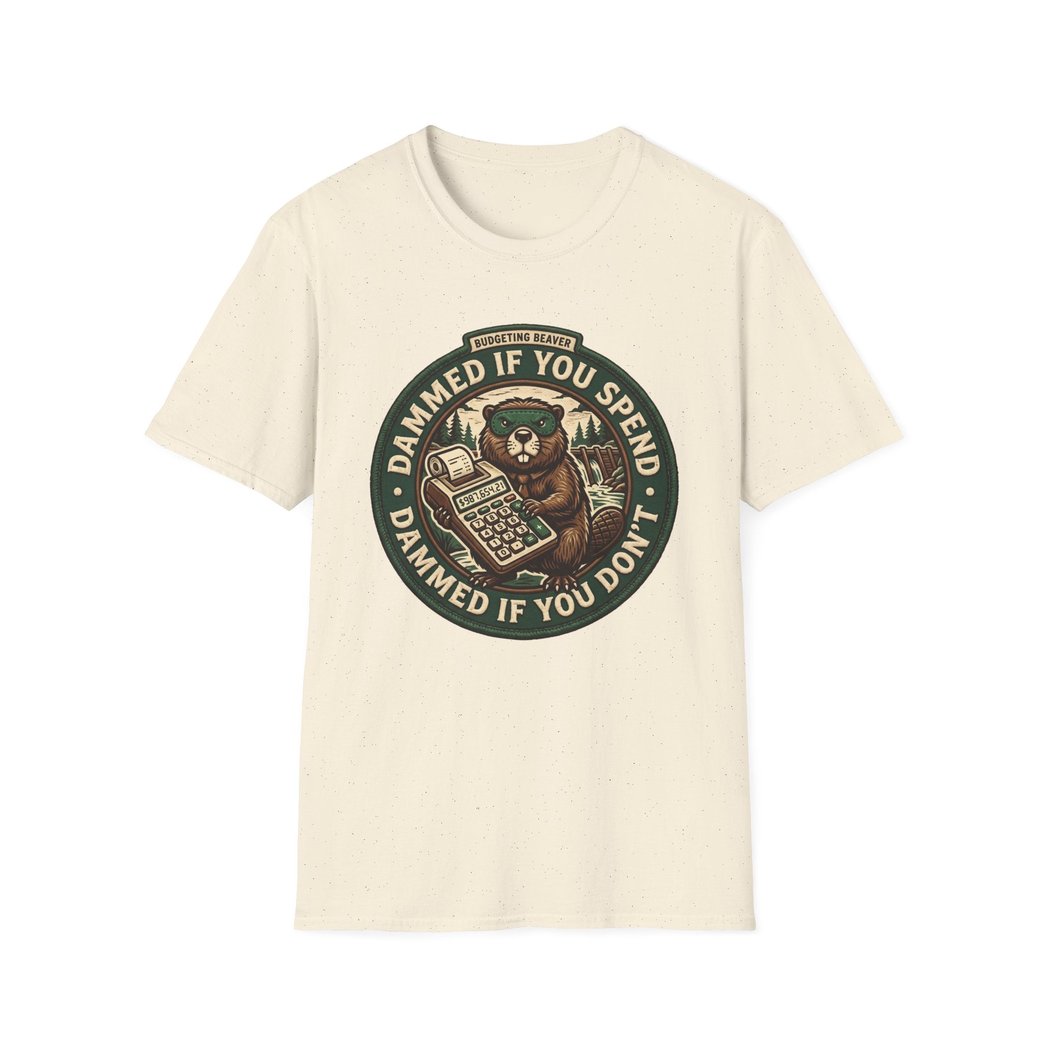 Budgeting Beaver T-Shirt Design