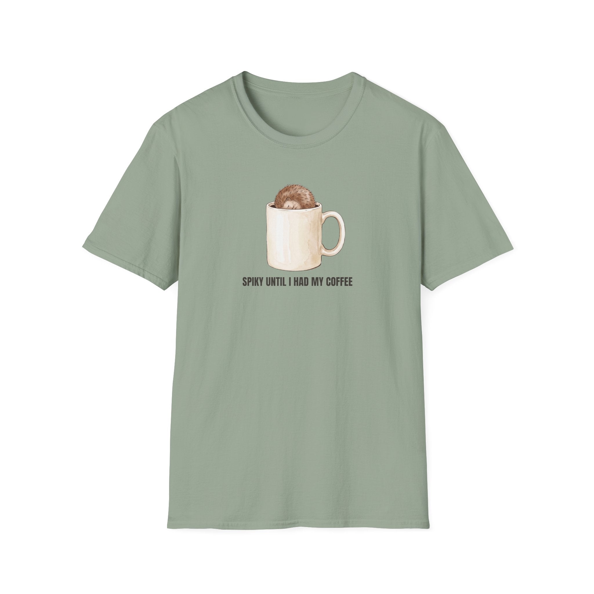Spikey Until I Had My Coffee T-Shirt