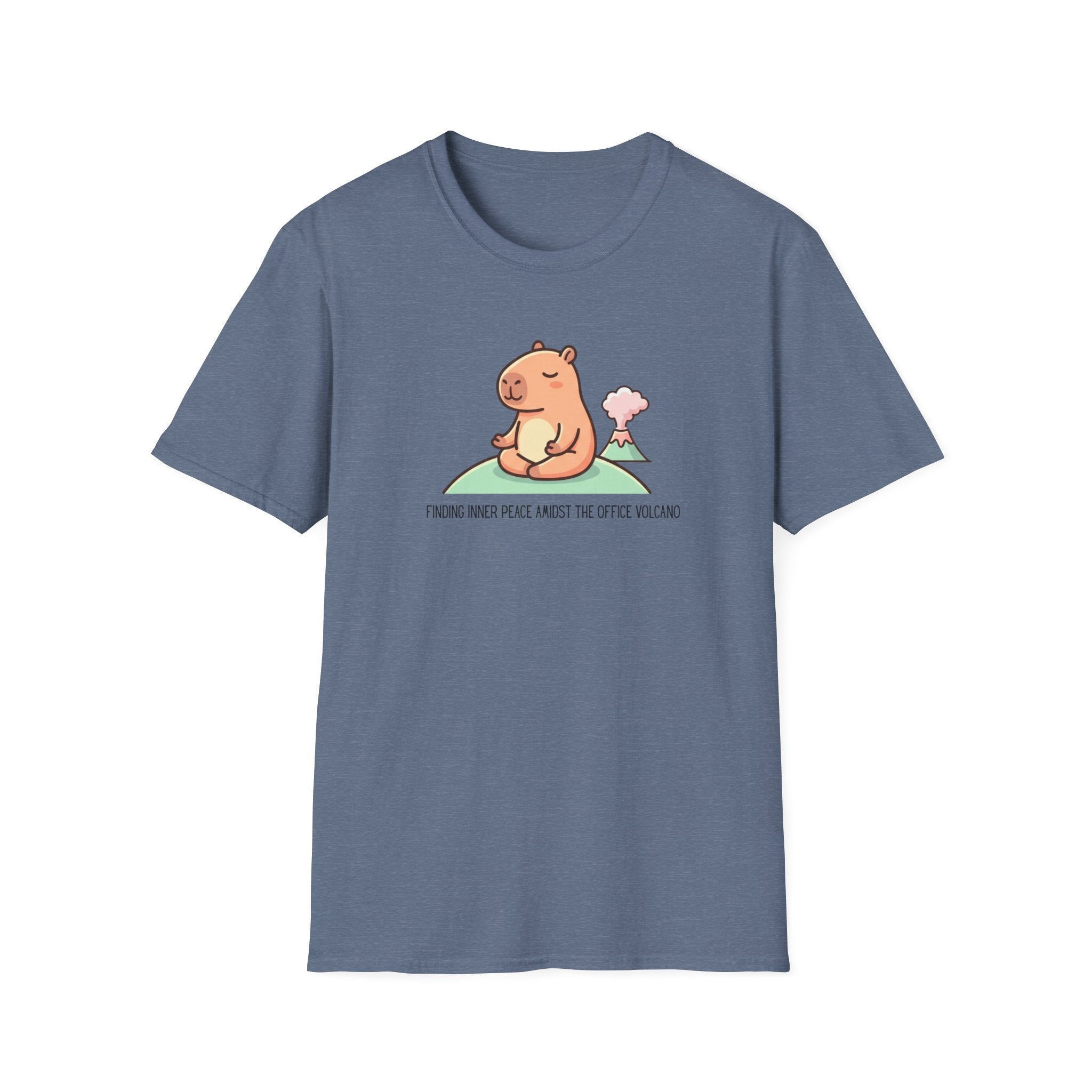 Finding Inner Peace Amidst The Office Volcano T-Shirt