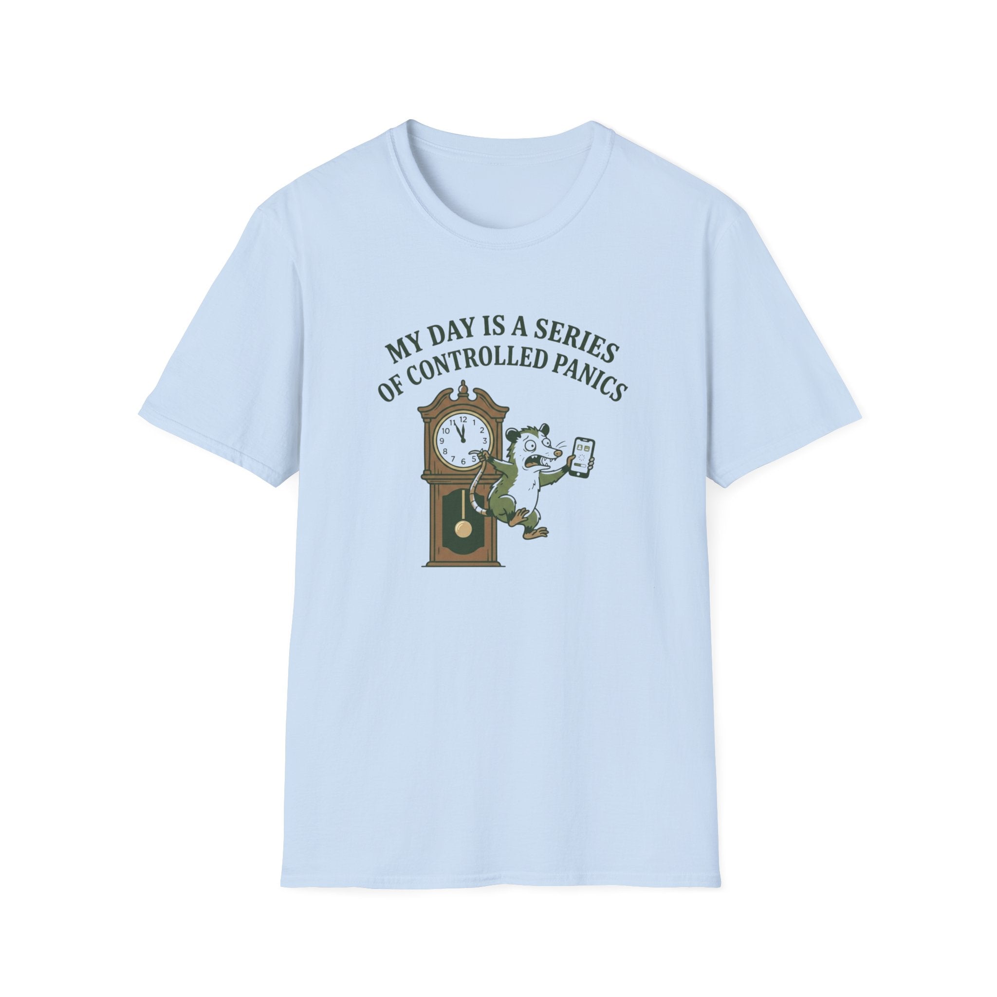 My Day Is A Series Of Controlled Panics T-Shirt