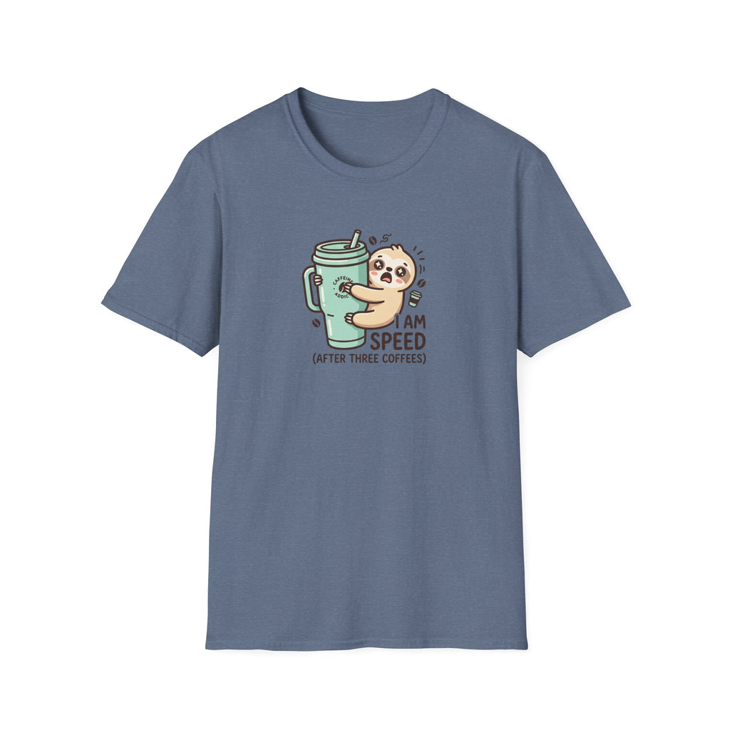 I Am Speed After Three Coffees T-Shirt
