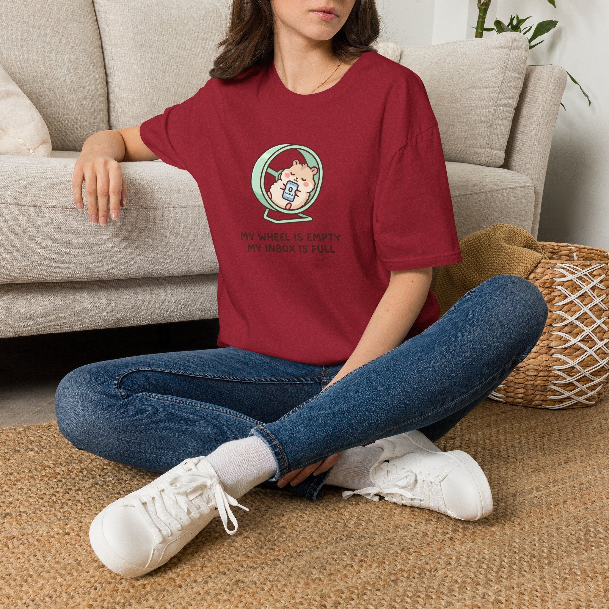 My Wheel Is Empty. My Inbox Is Full. T-Shirt