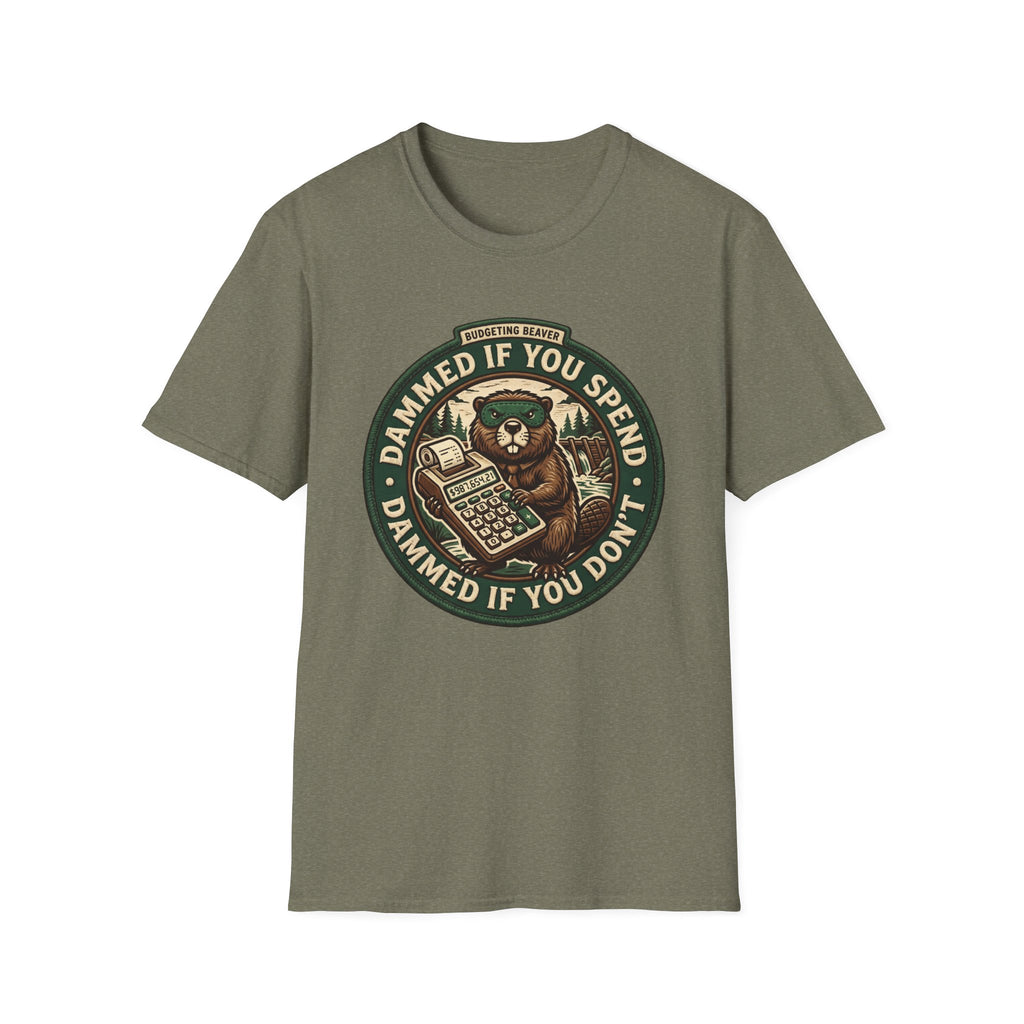 Budgeting Beaver T-Shirt Design