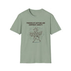 Powered By Caffeine And Corporate Anxiety T-Shirt