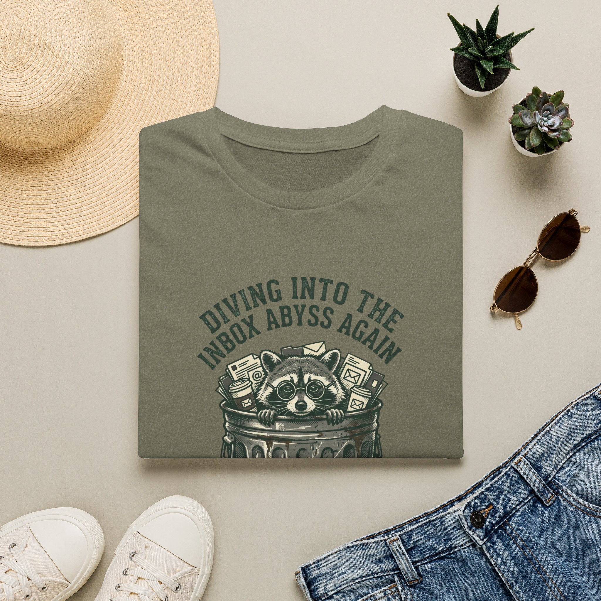 Diving Into The Inbox Abyss Again T-Shirt