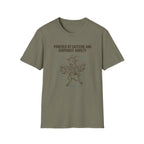 Powered By Caffeine And Corporate Anxiety T-Shirt