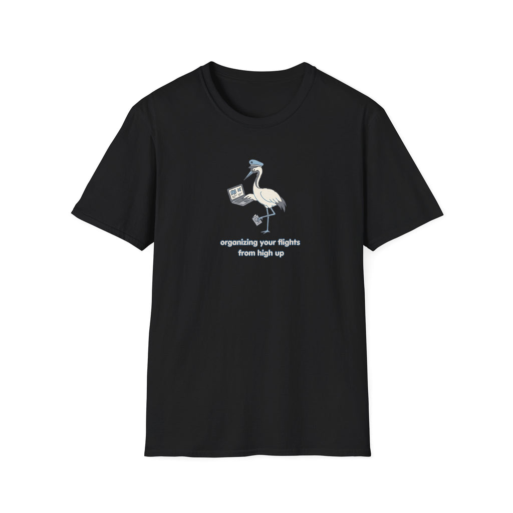 Organizing Your Flights From High-Up T-Shirt