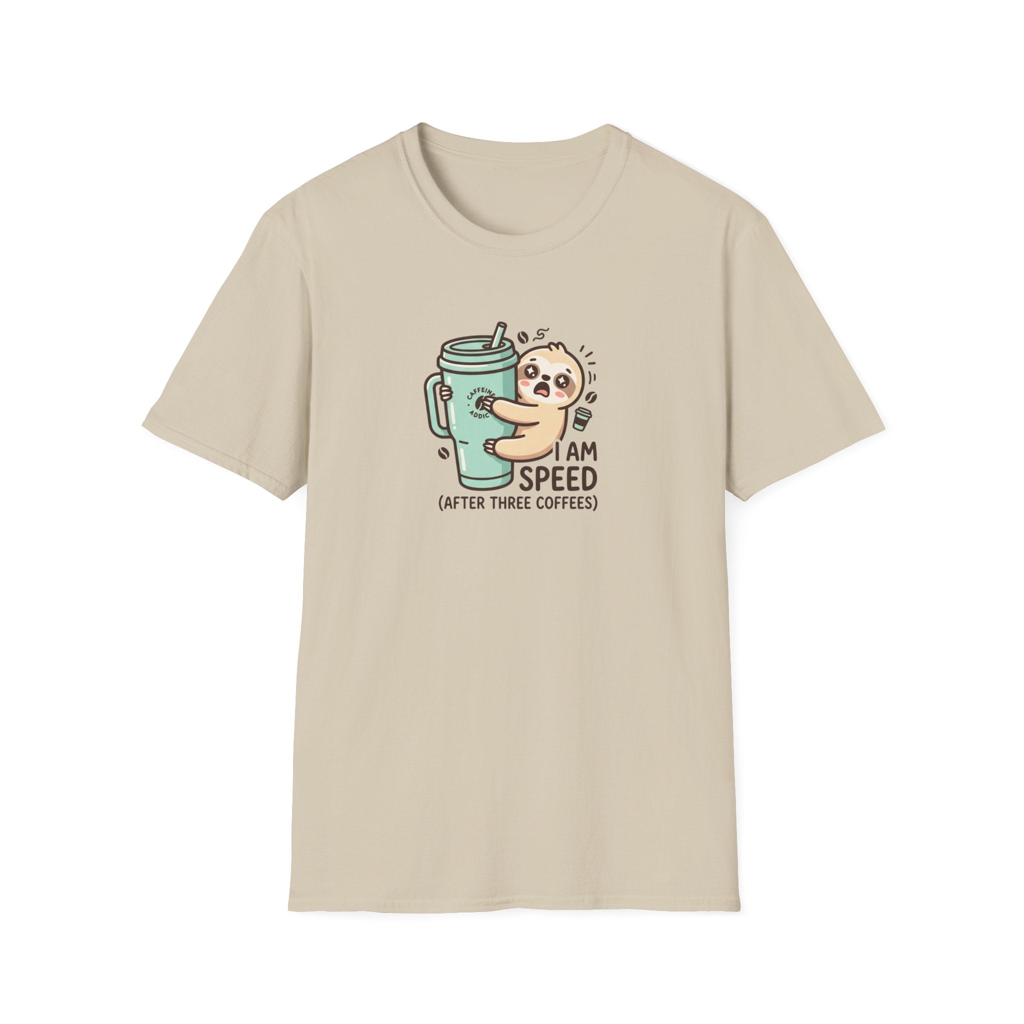 I Am Speed After Three Coffees T-Shirt