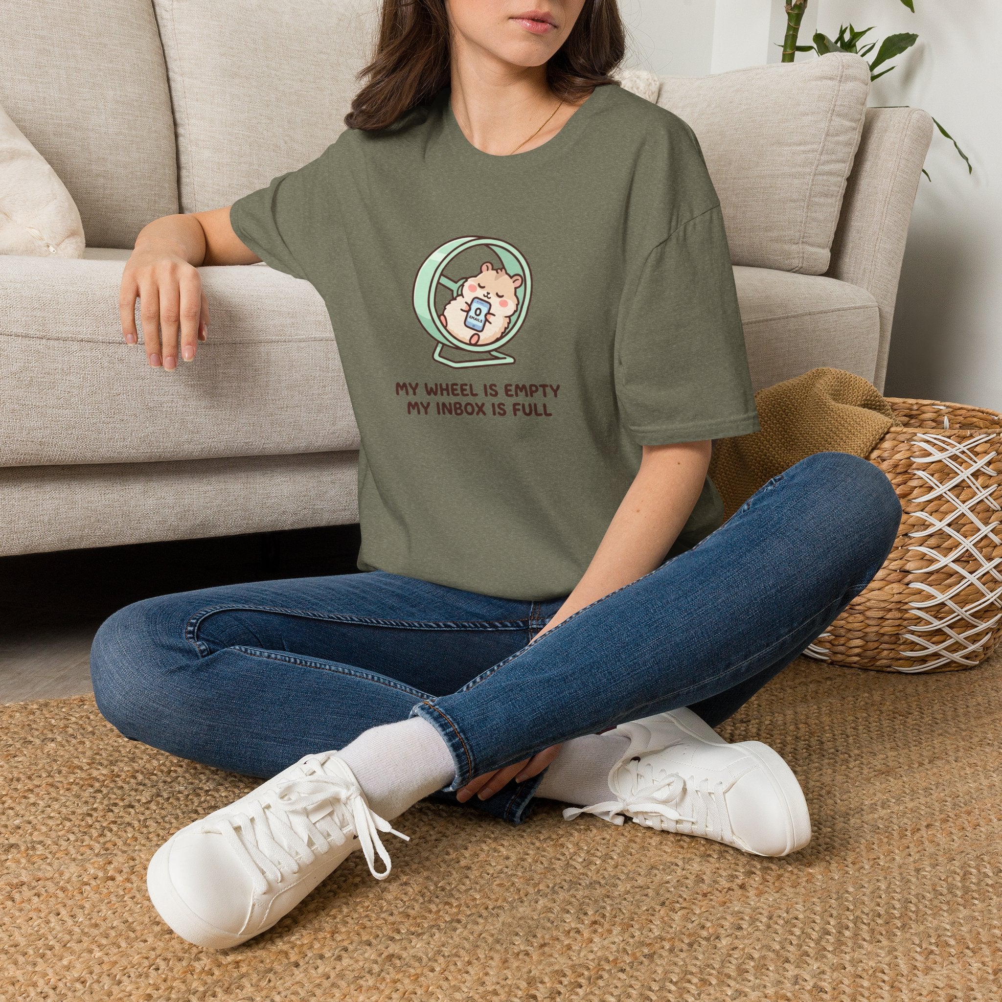 My Wheel Is Empty. My Inbox Is Full. T-Shirt