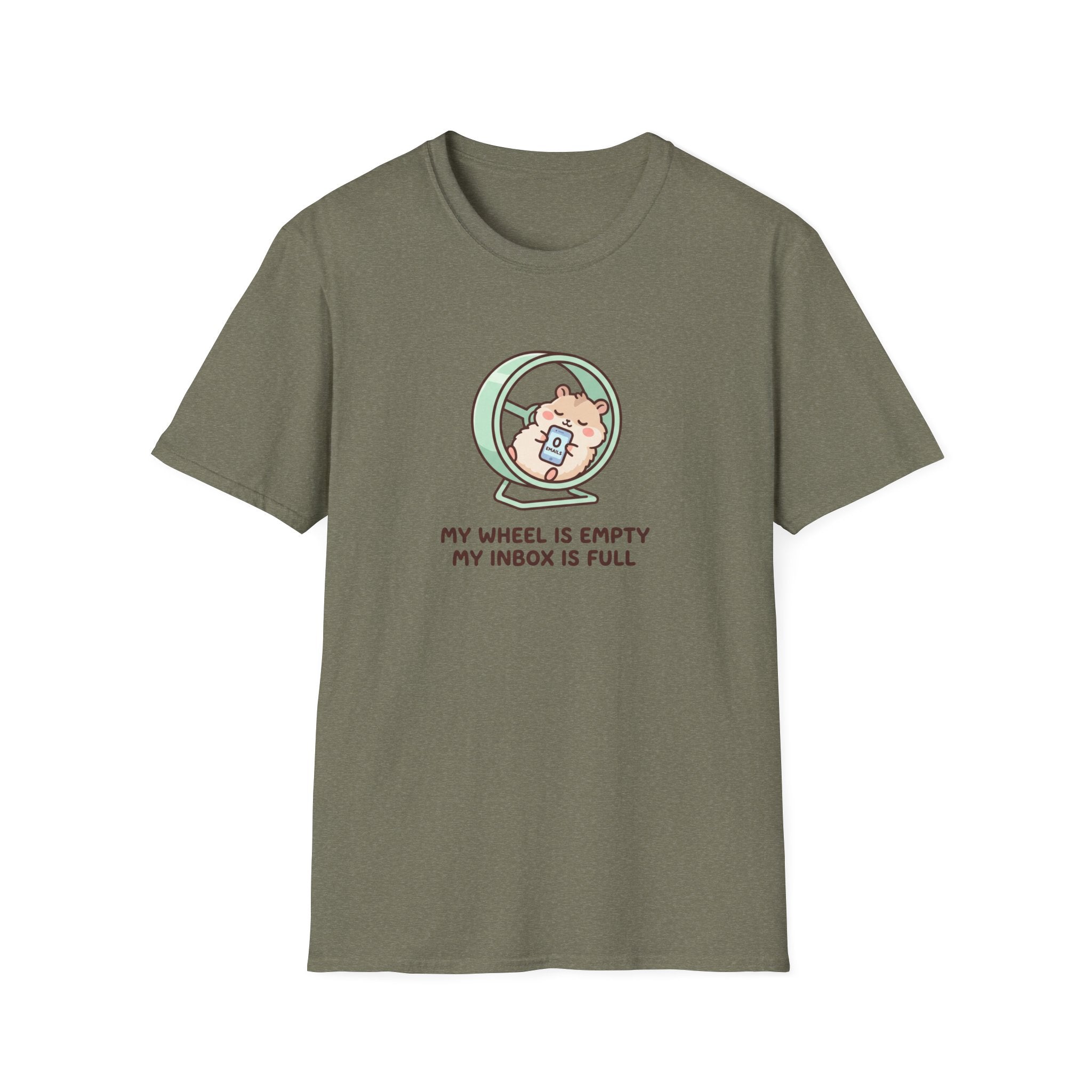 My Wheel Is Empty. My Inbox Is Full. T-Shirt