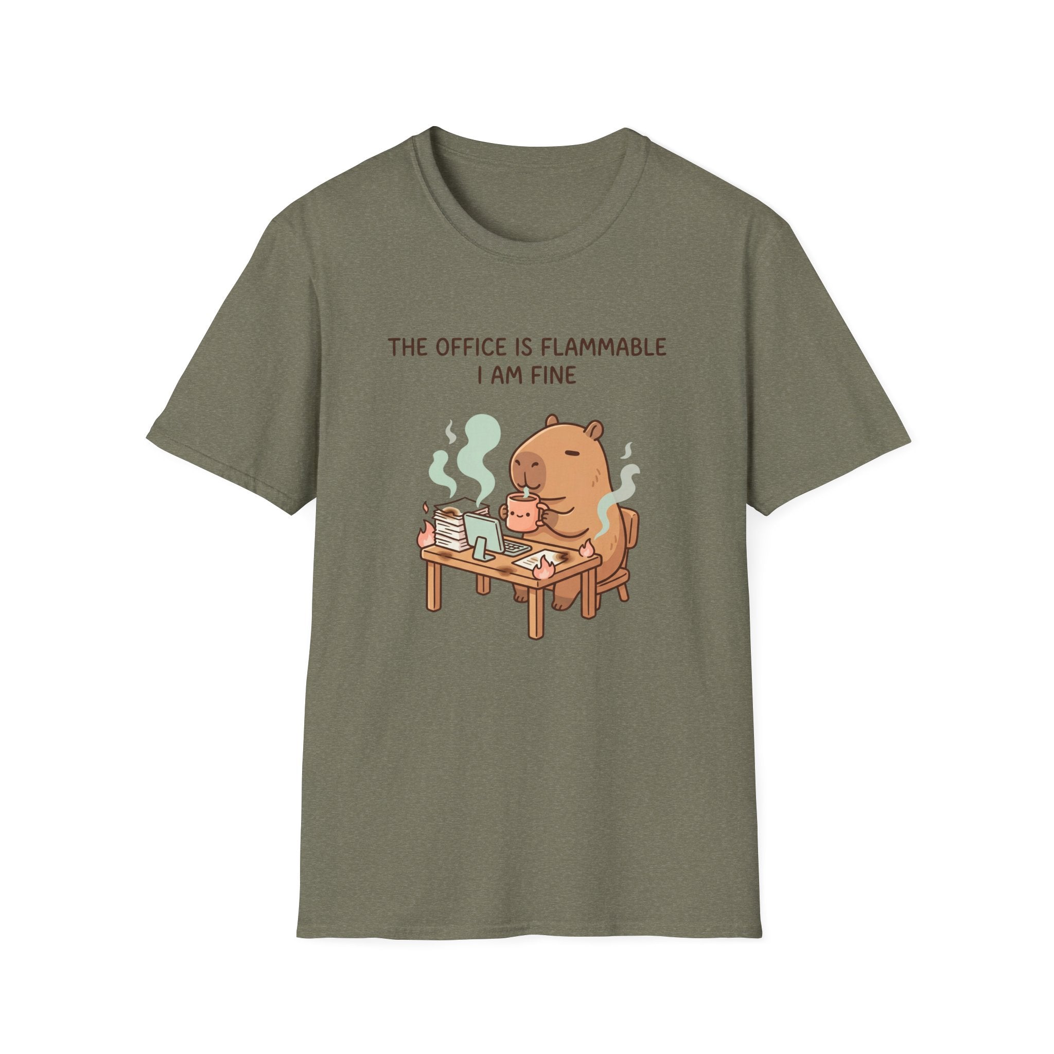 The Office Is Flammable I Am Fine T-Shirt