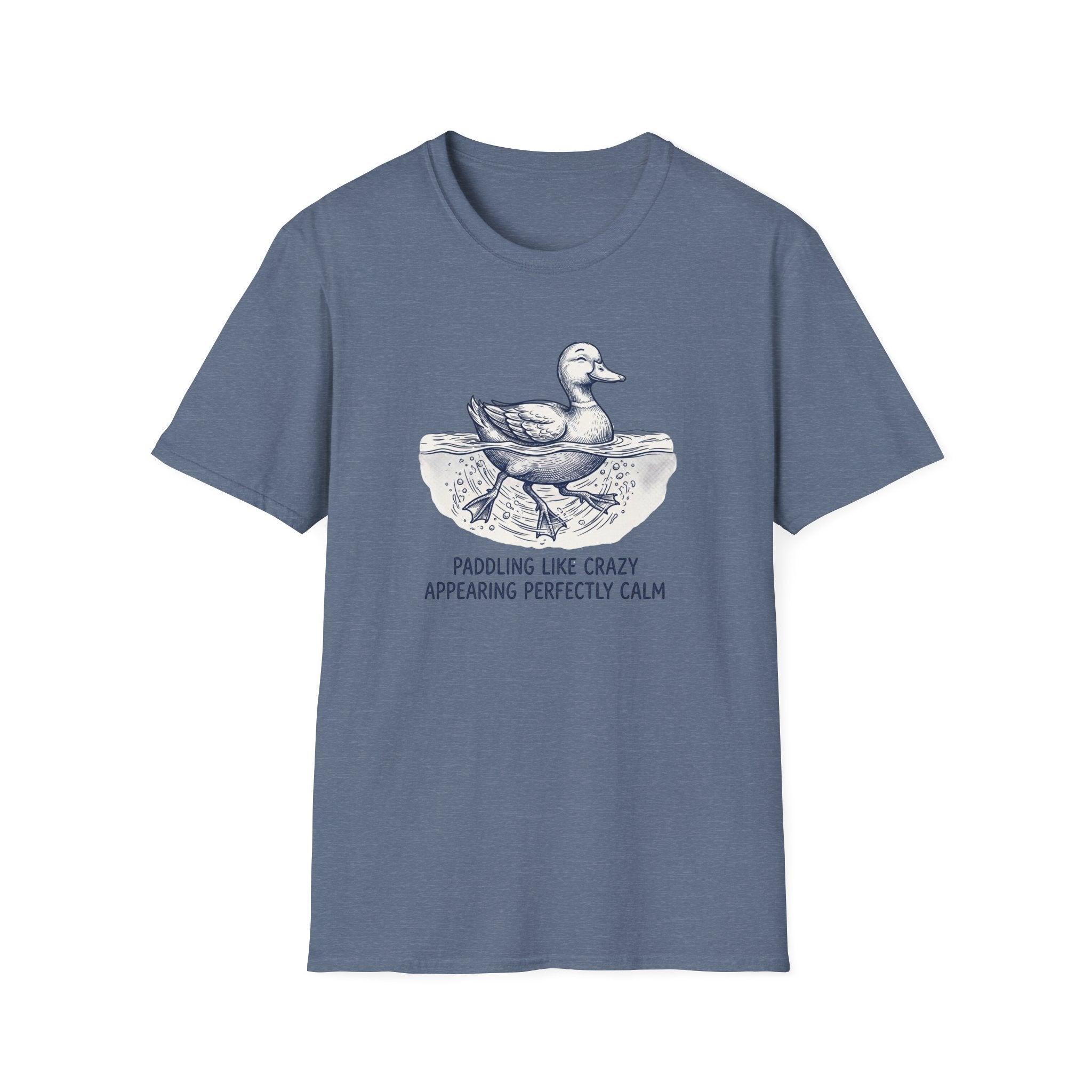 Paddling Like Crazy Appearing Perfectly Calm T-Shirt