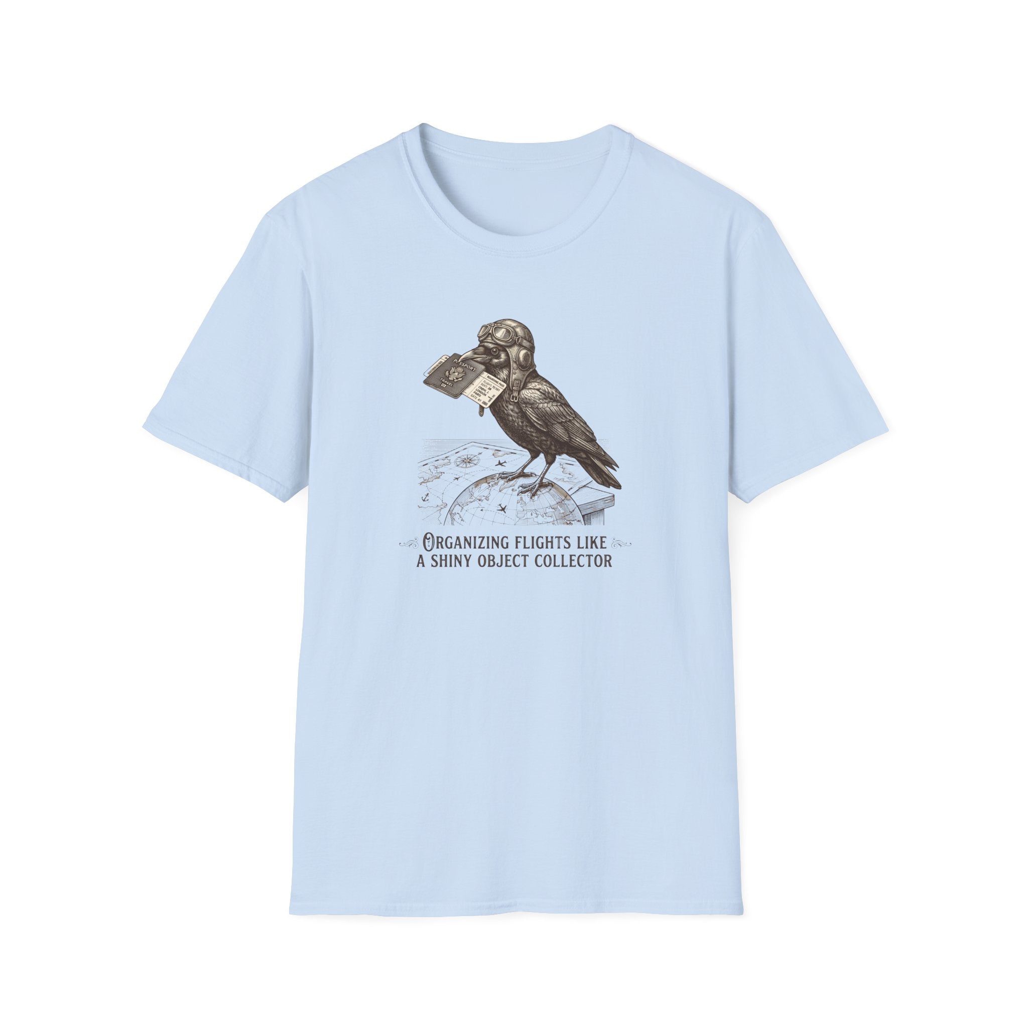 Organizing Flights Like a Shiny Object Collector T-Shirt
