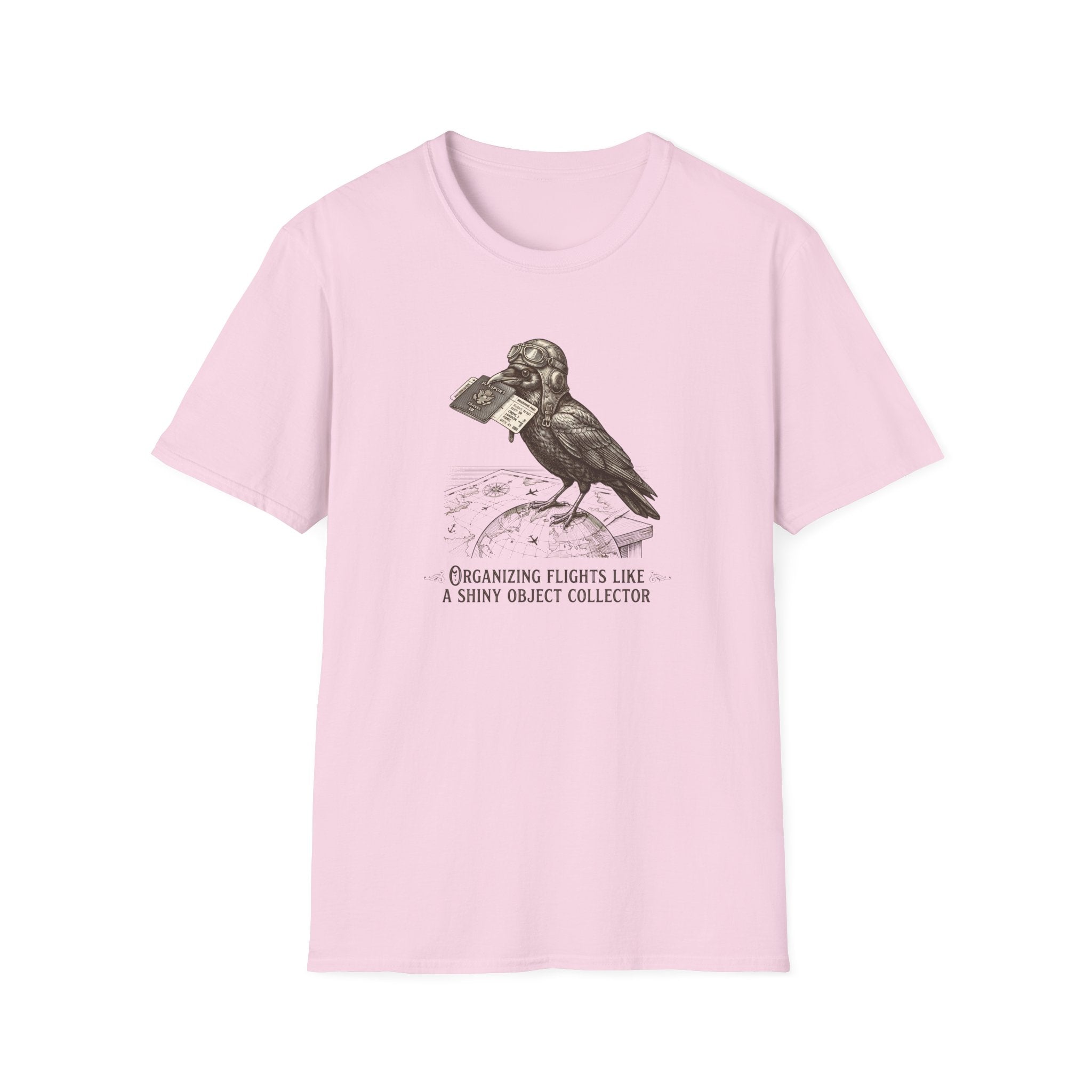 Organizing Flights Like a Shiny Object Collector T-Shirt