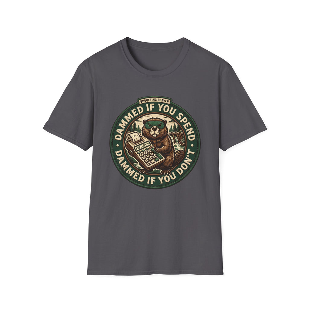Budgeting Beaver T-Shirt Design