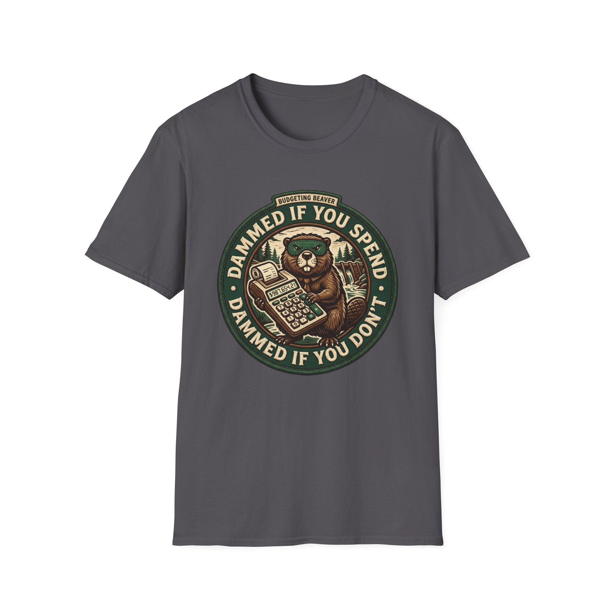 Budgeting Beaver T-Shirt Design