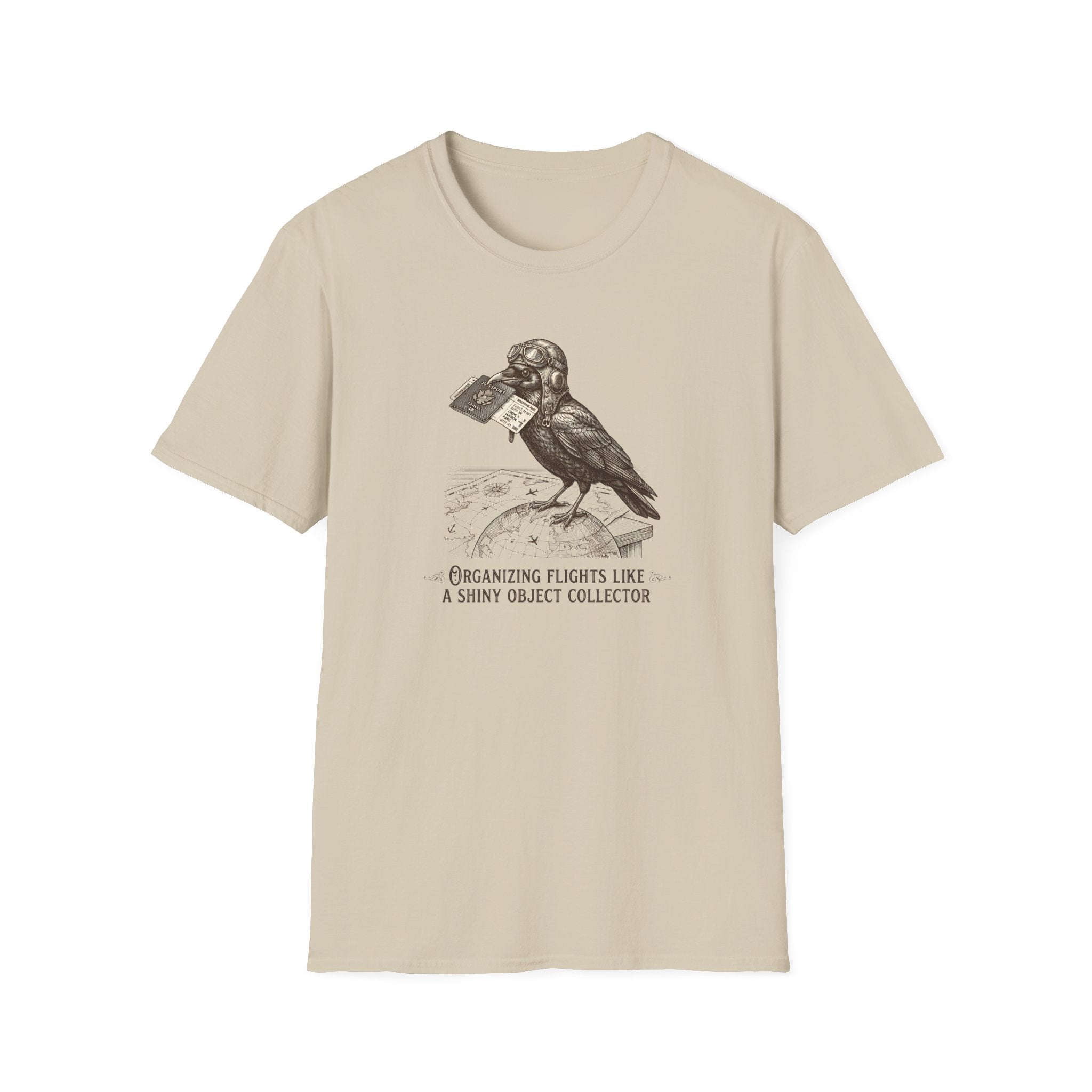 Organizing Flights Like a Shiny Object Collector T-Shirt