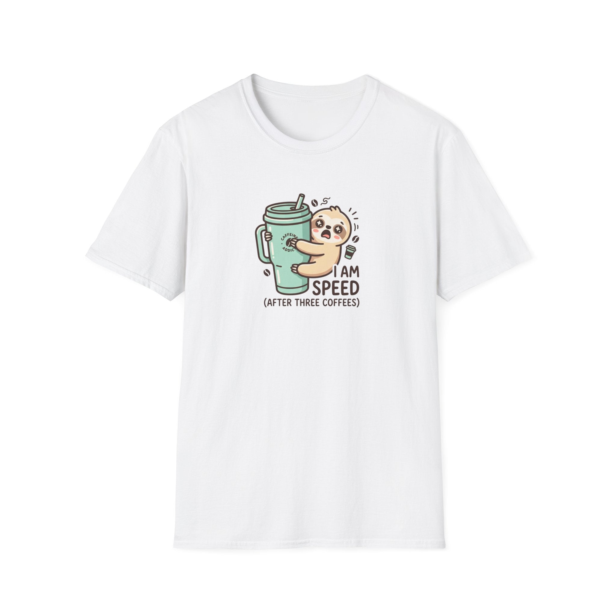 I Am Speed After Three Coffees T-Shirt