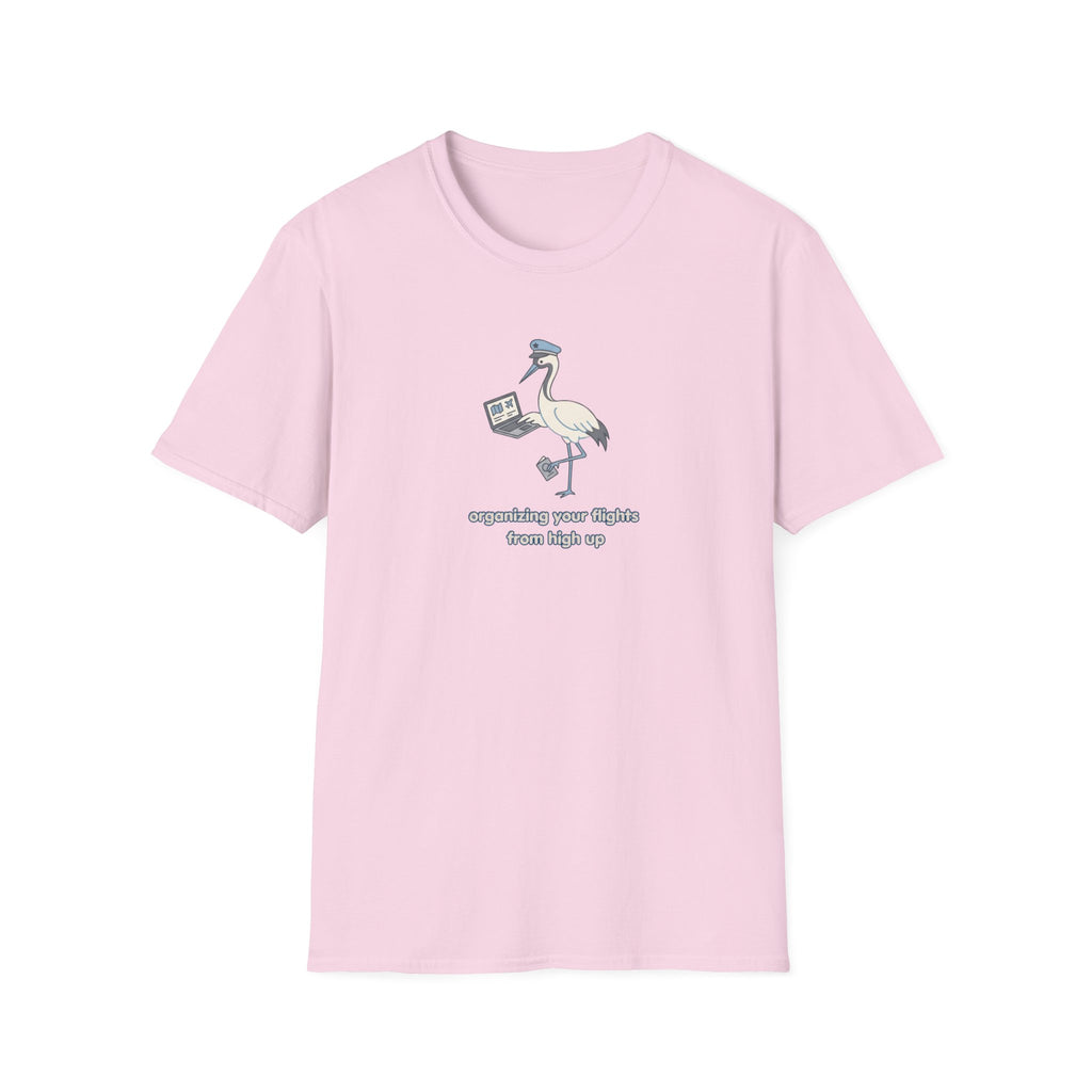 Organizing Your Flights From High-Up T-Shirt
