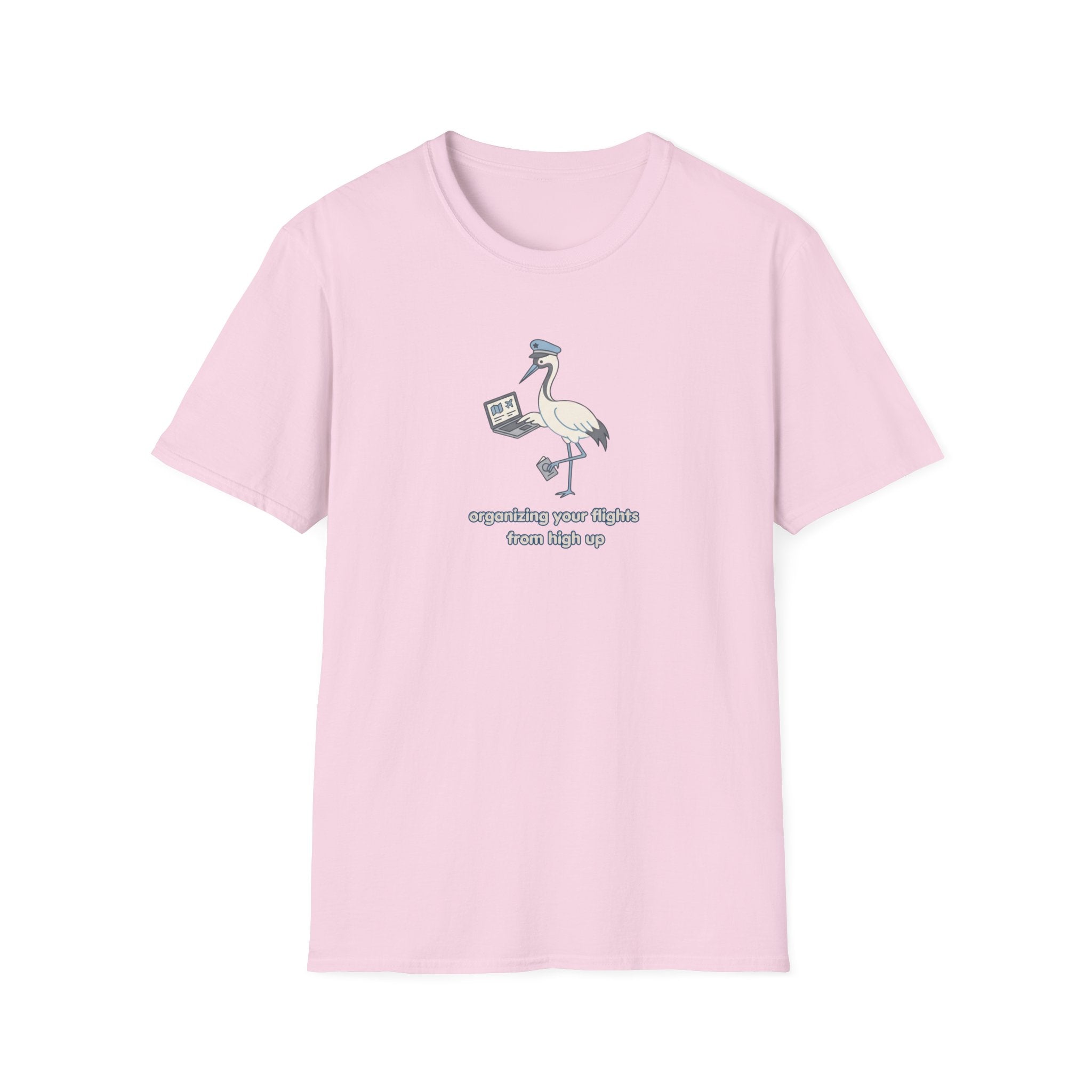 Organizing Your Flights From High-Up T-Shirt