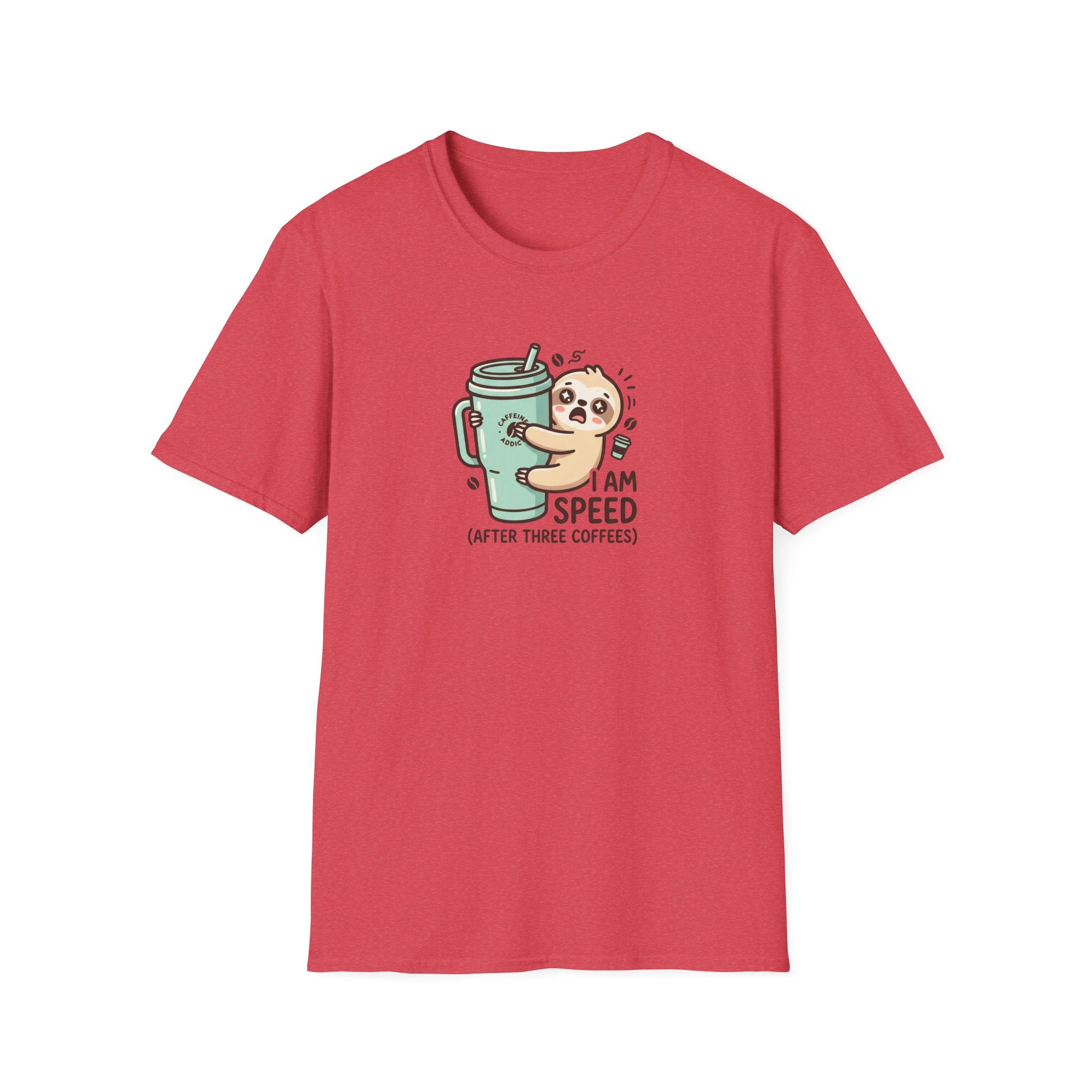 I Am Speed After Three Coffees T-Shirt