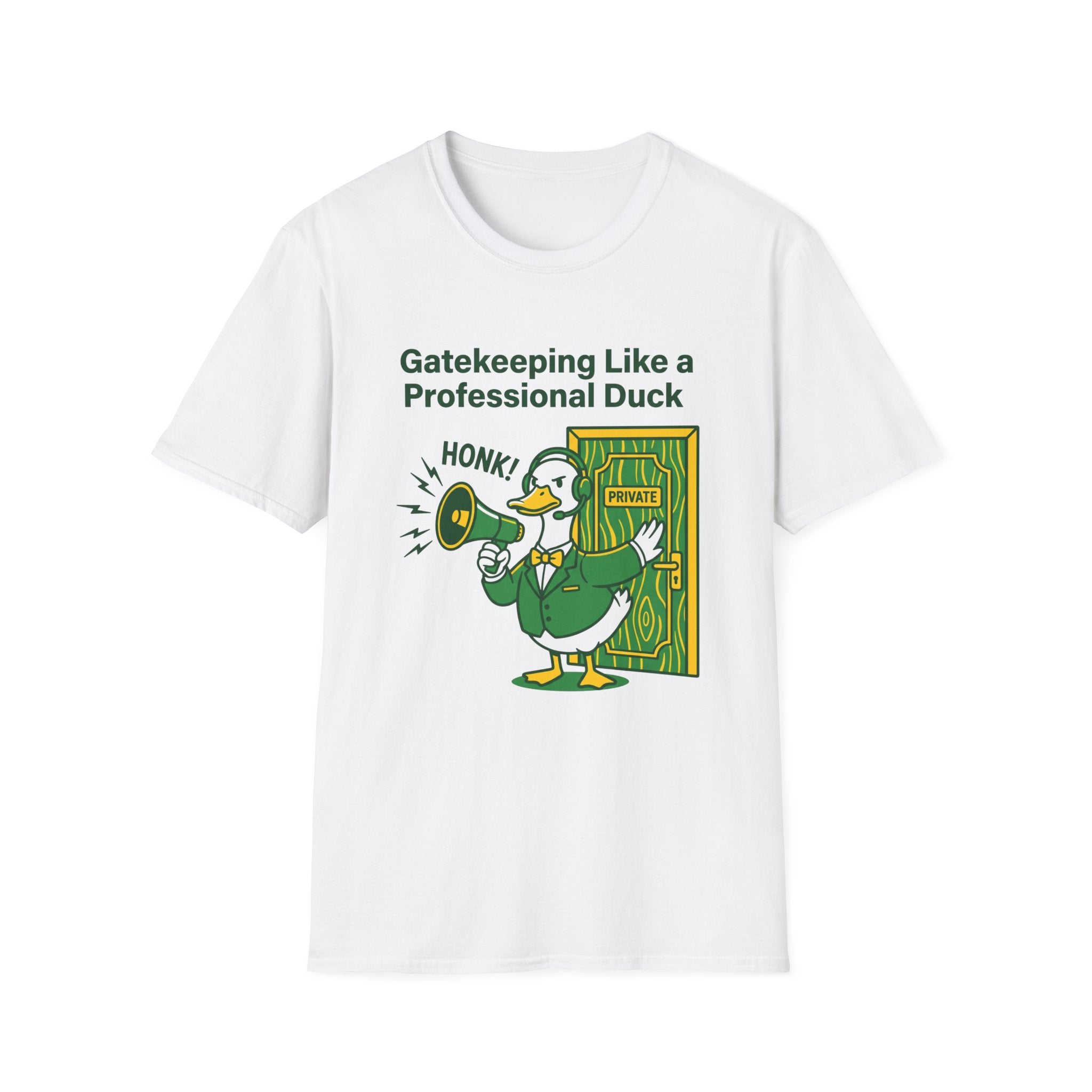 Gatekeeping Like A Professional Duck T-Shirt