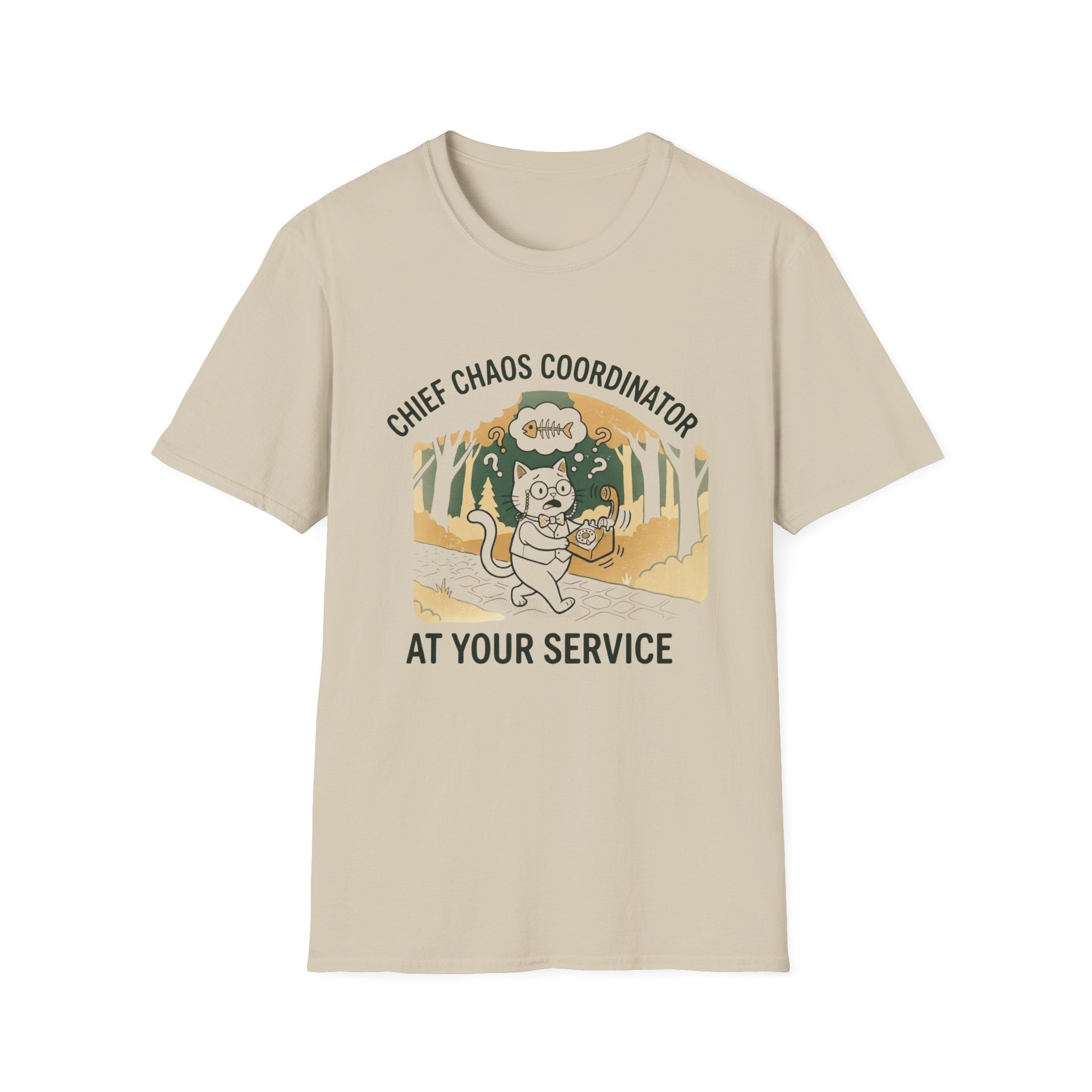 Chief Chaos Coordinator At Your Service T-Shirt