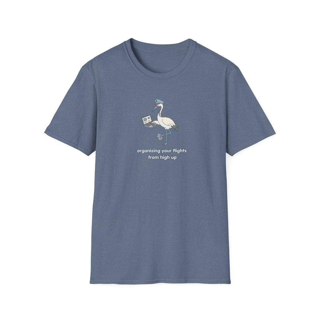 Organizing Your Flights From High-Up T-Shirt