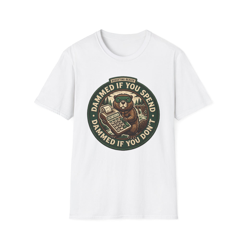 Budgeting Beaver T-Shirt Design