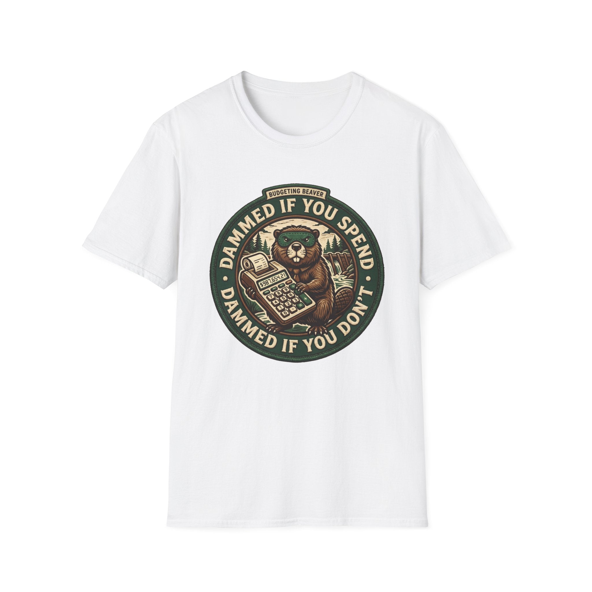 Budgeting Beaver T-Shirt Design