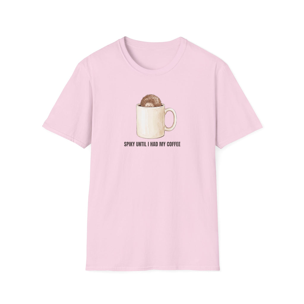 Spikey Until I Had My Coffee T-Shirt