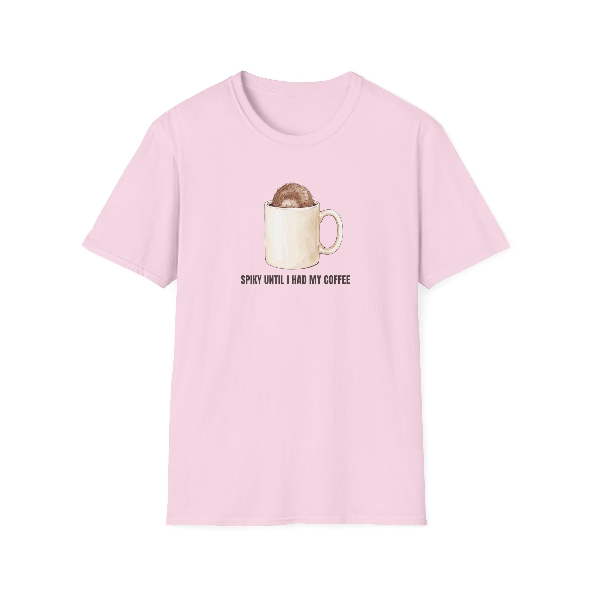 Spikey Until I Had My Coffee T-Shirt