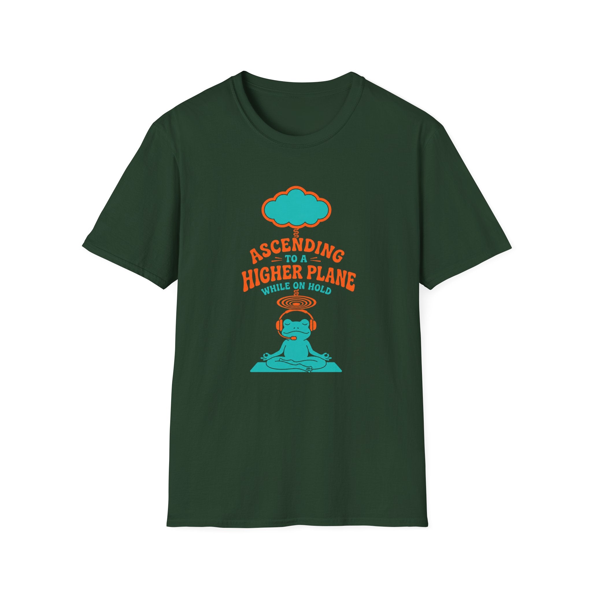 Ascending to Higher Planes while on Hold T-Shirt