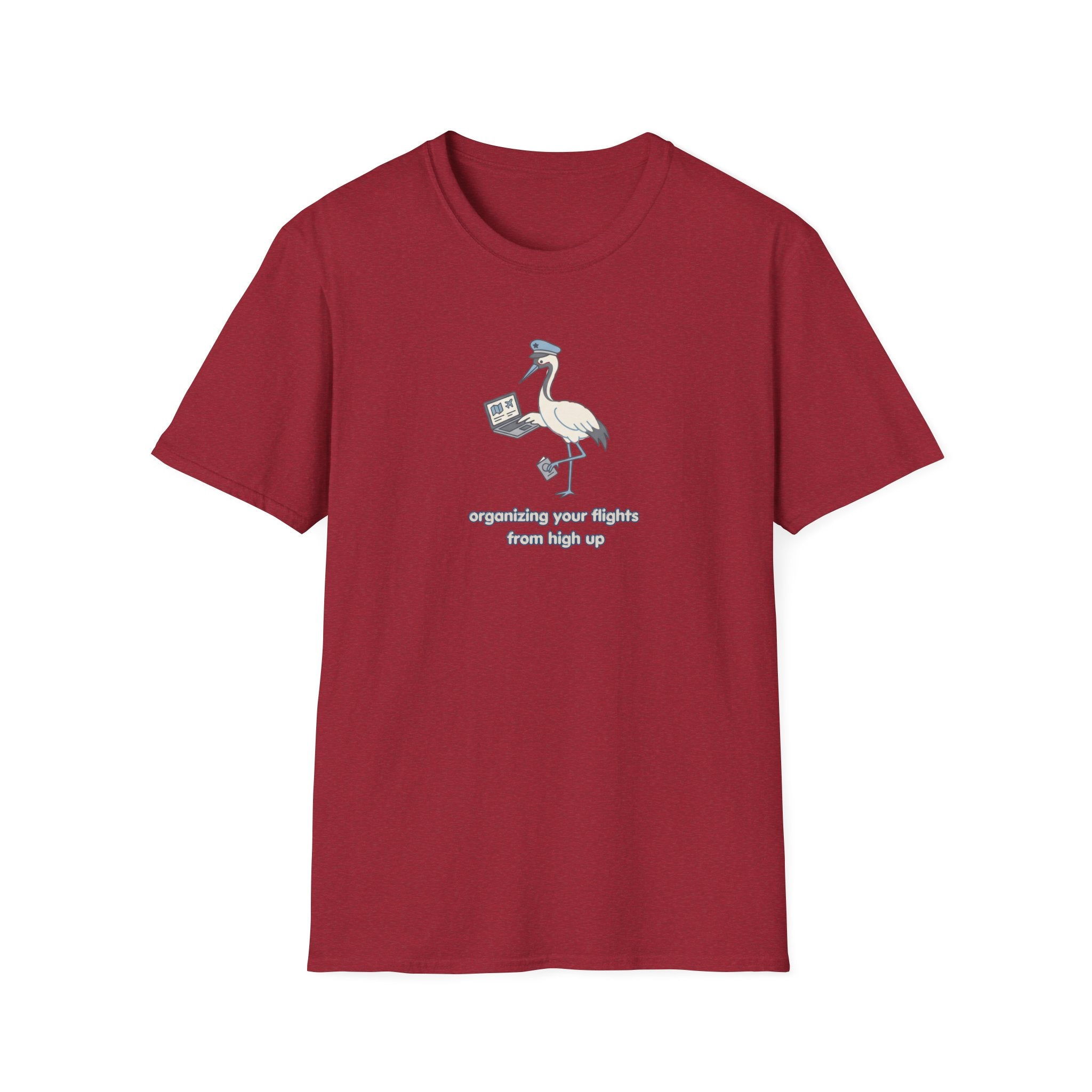Organizing Your Flights From High-Up T-Shirt