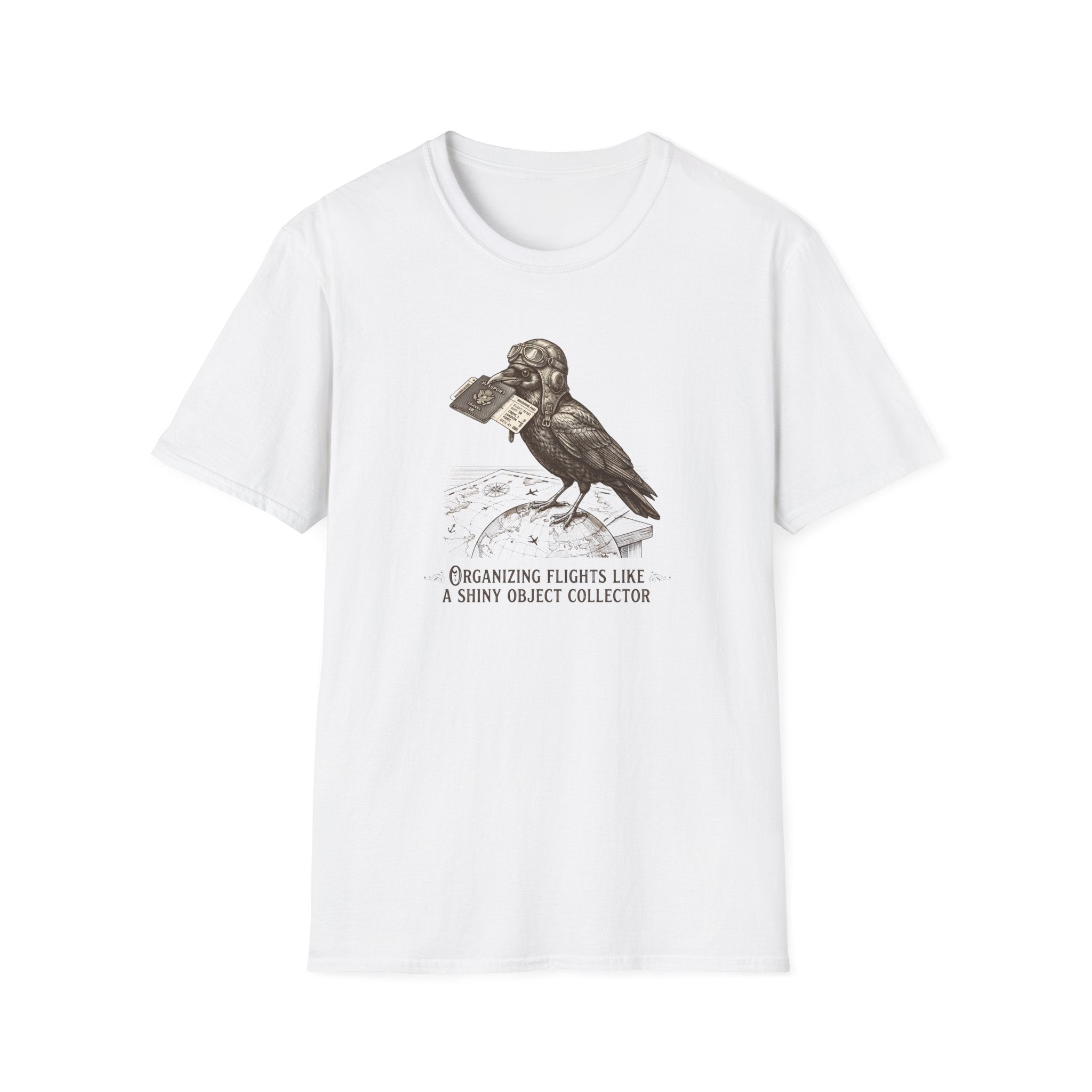 Organizing Flights Like a Shiny Object Collector T-Shirt