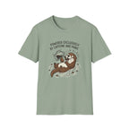 Powered Exclusively By Caffeine And Panic T-Shirt