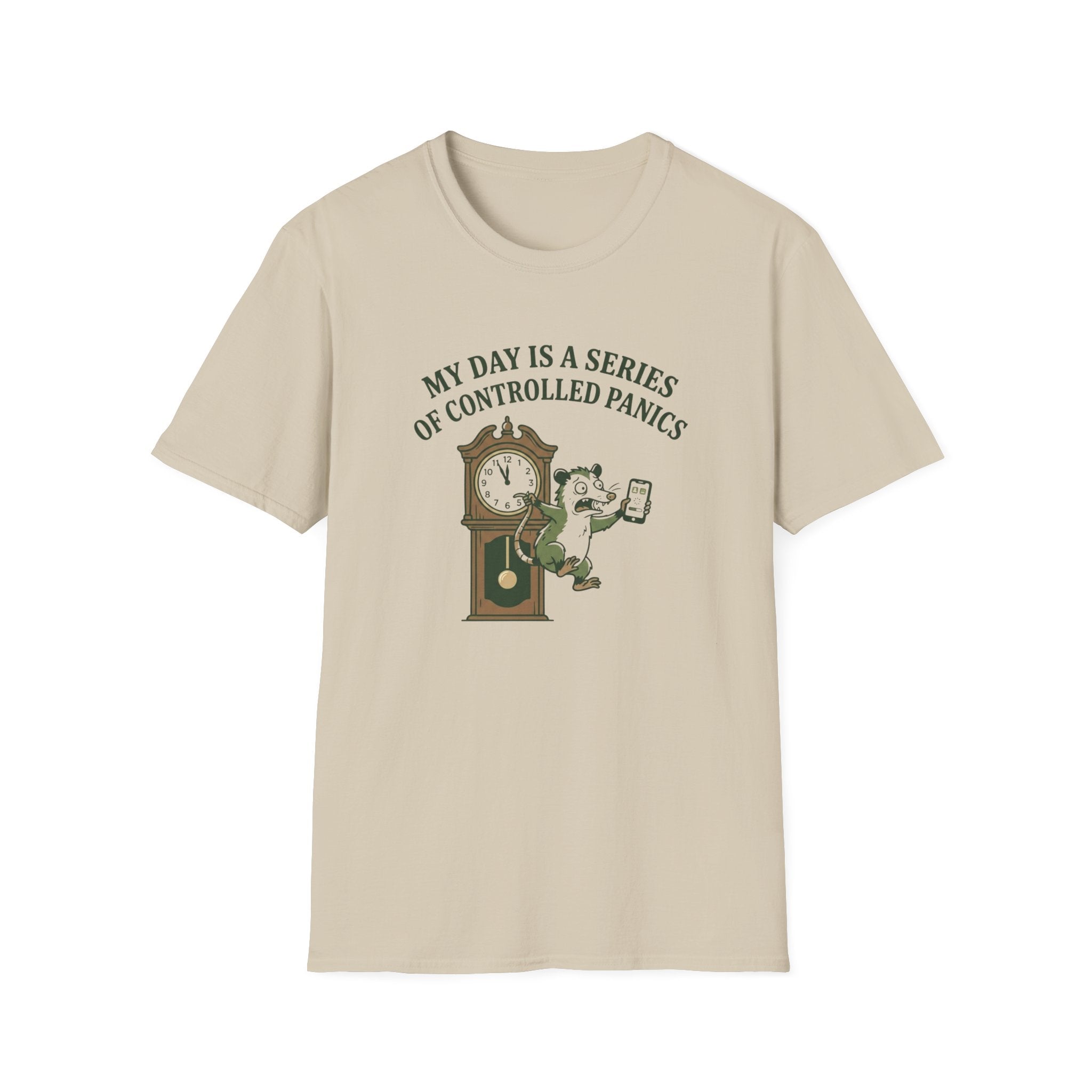 My Day Is A Series Of Controlled Panics T-Shirt
