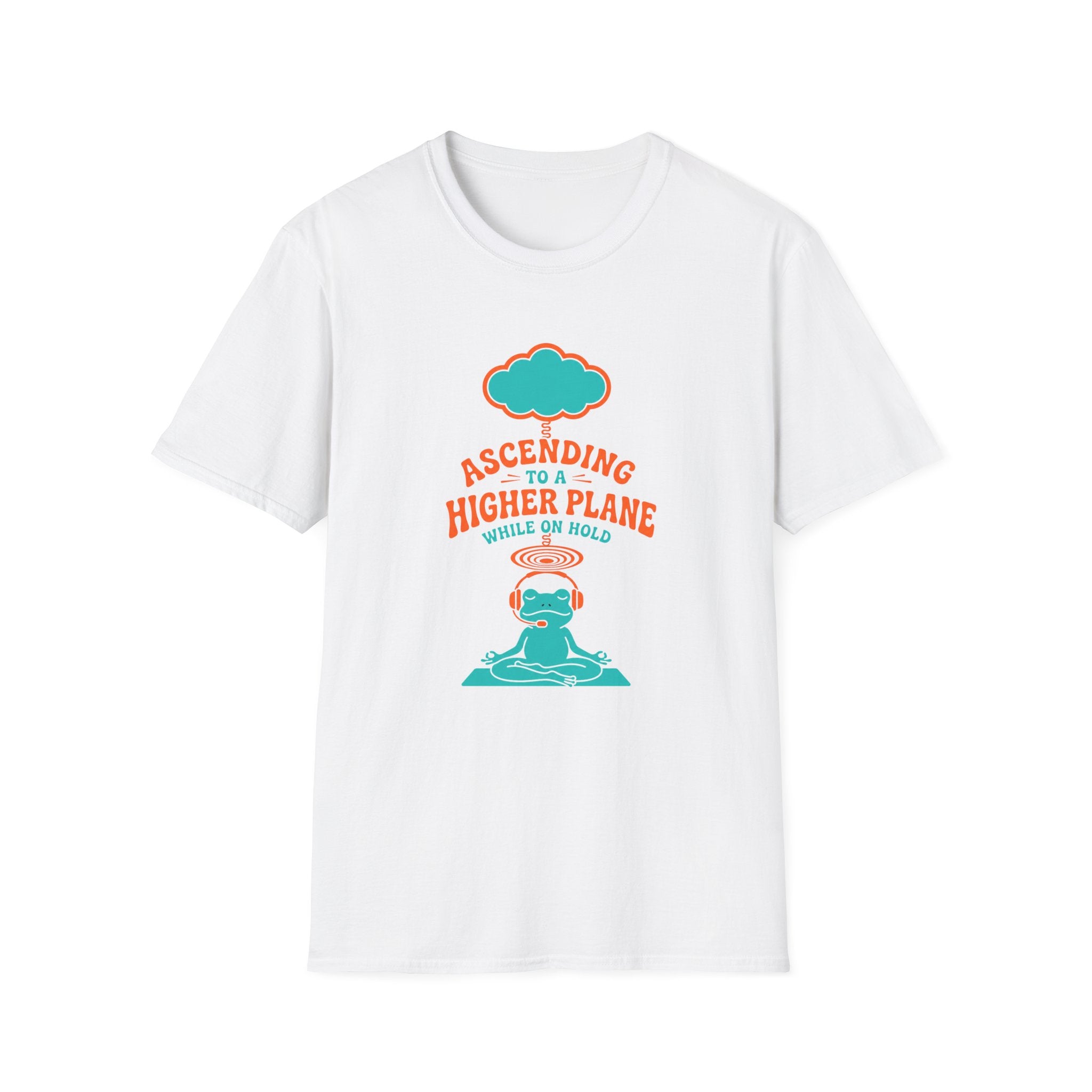 Ascending to Higher Planes while on Hold T-Shirt