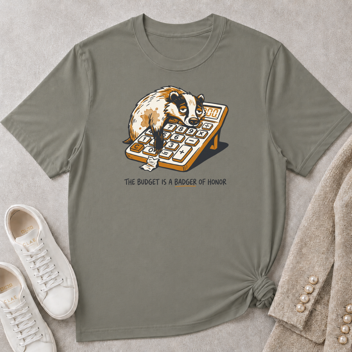 The Budget Is A Badger Of Honor T-Shirt