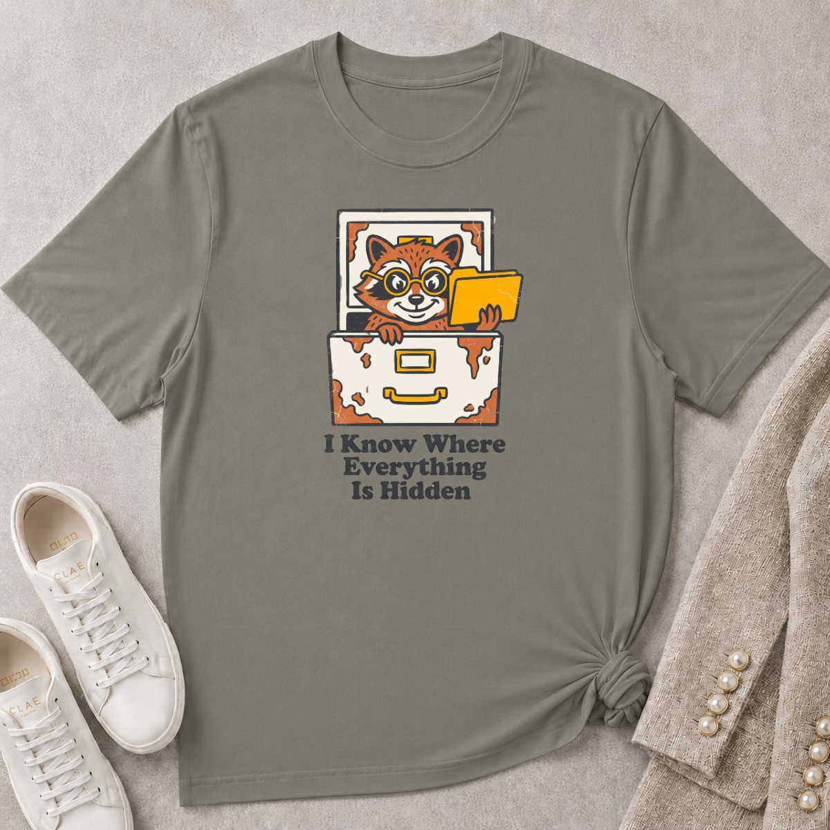 I Know Where Everything Is Hidden T-Shirt