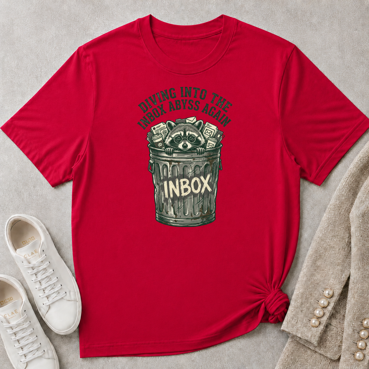 Diving Into The Inbox Abyss Again T-Shirt