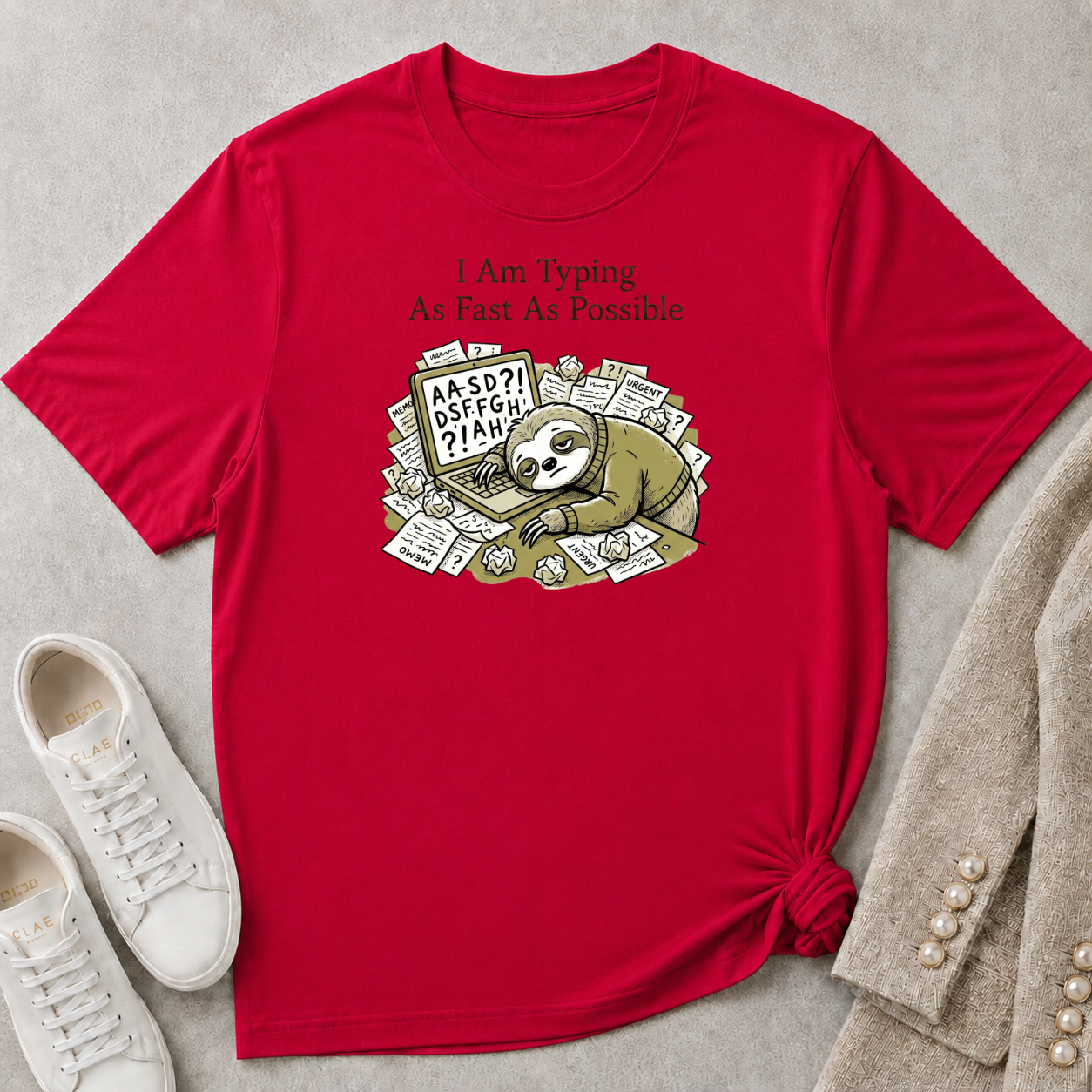 I Am Typing As Fast As Possible T-Shirt