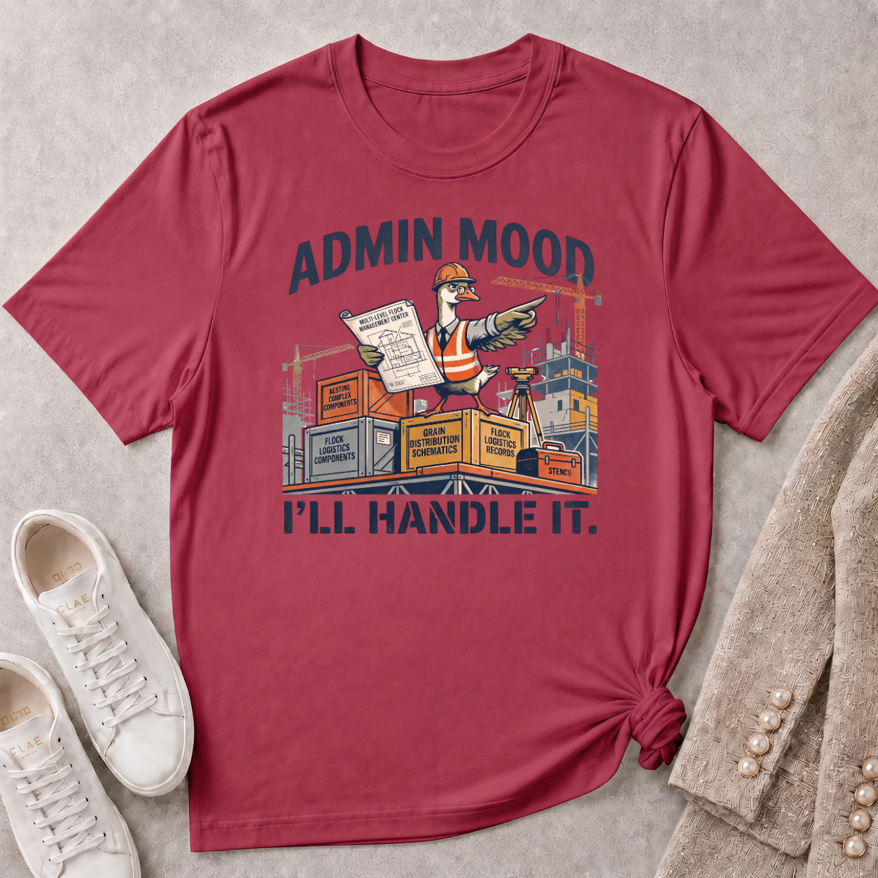 Admin Mood I'll Handle It. T-Shirt