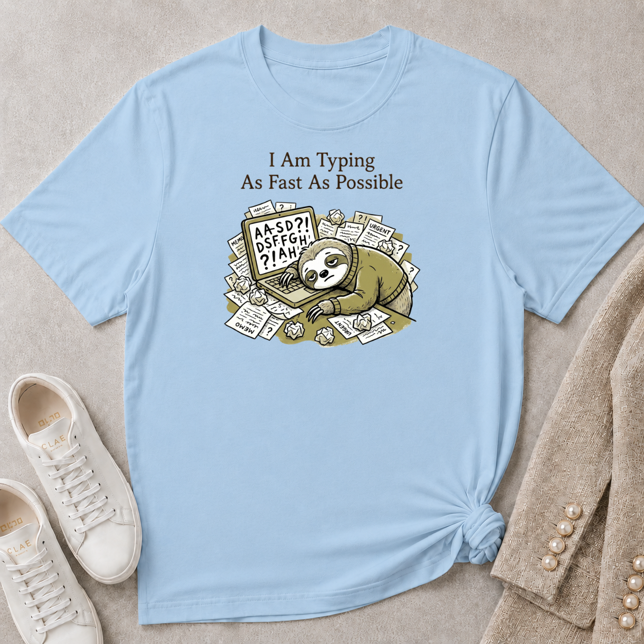 I Am Typing As Fast As Possible T-Shirt